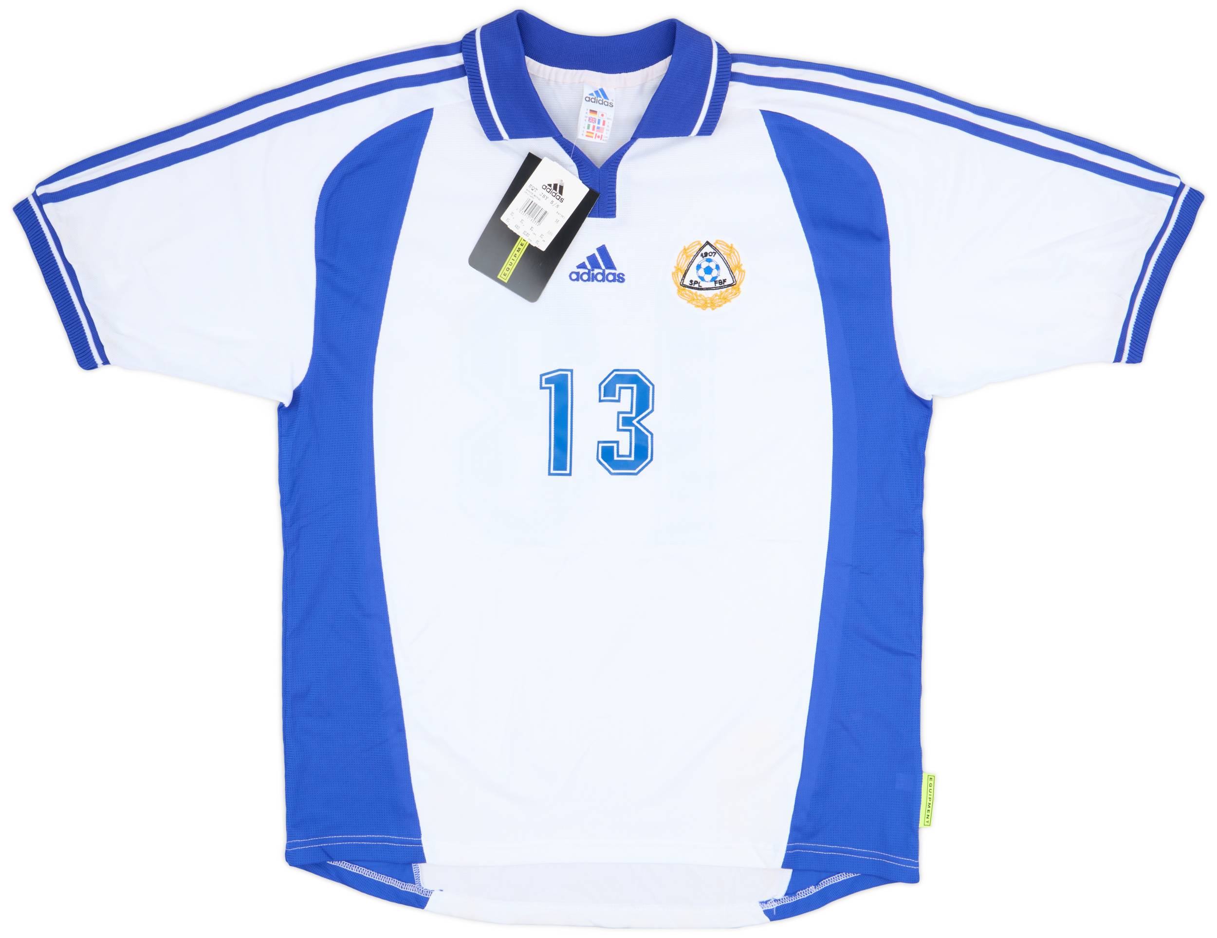 2000-02 Finland Player Issue Home Shirt #13 (XL)
