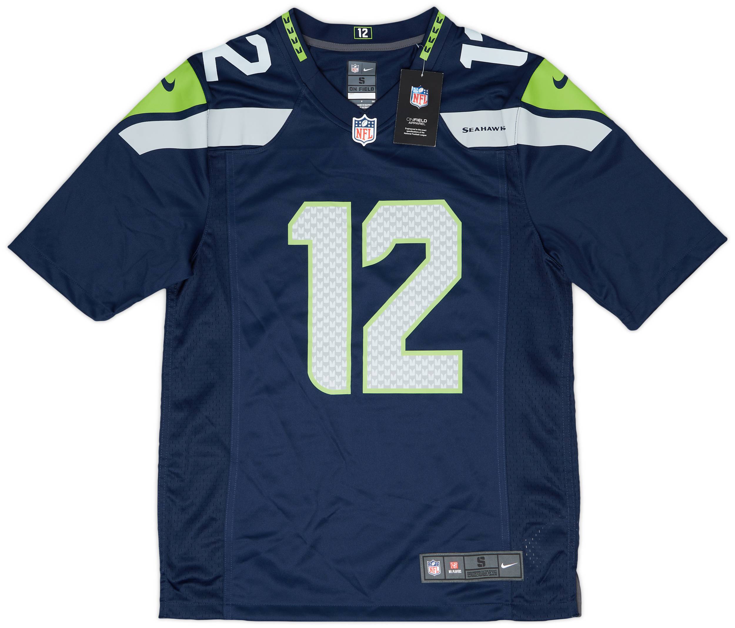 2012-24 Seattle Seahawks Fan #12 Nike Game Home Jersey (S)