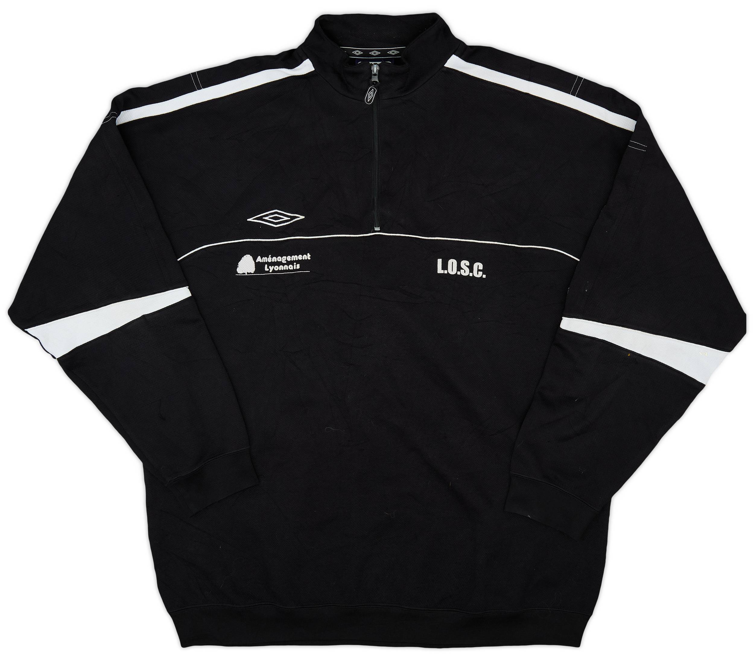 2000s Umbro 1/4 Zip Drill Top - 9/10 - (XXL)