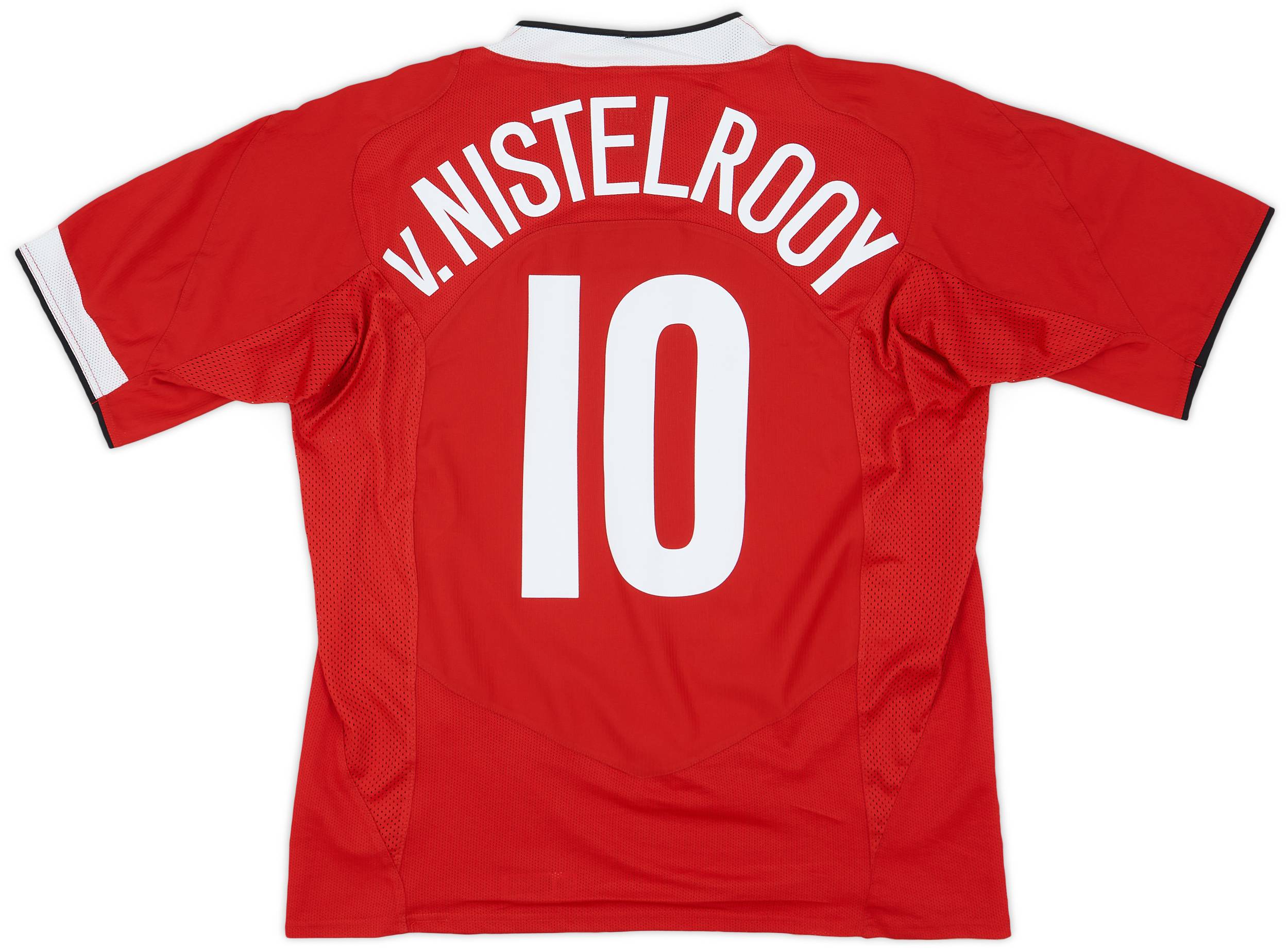 2004-06 Manchester United Home Shirt V.Nistelrooy #10 - 8/10 - (L)