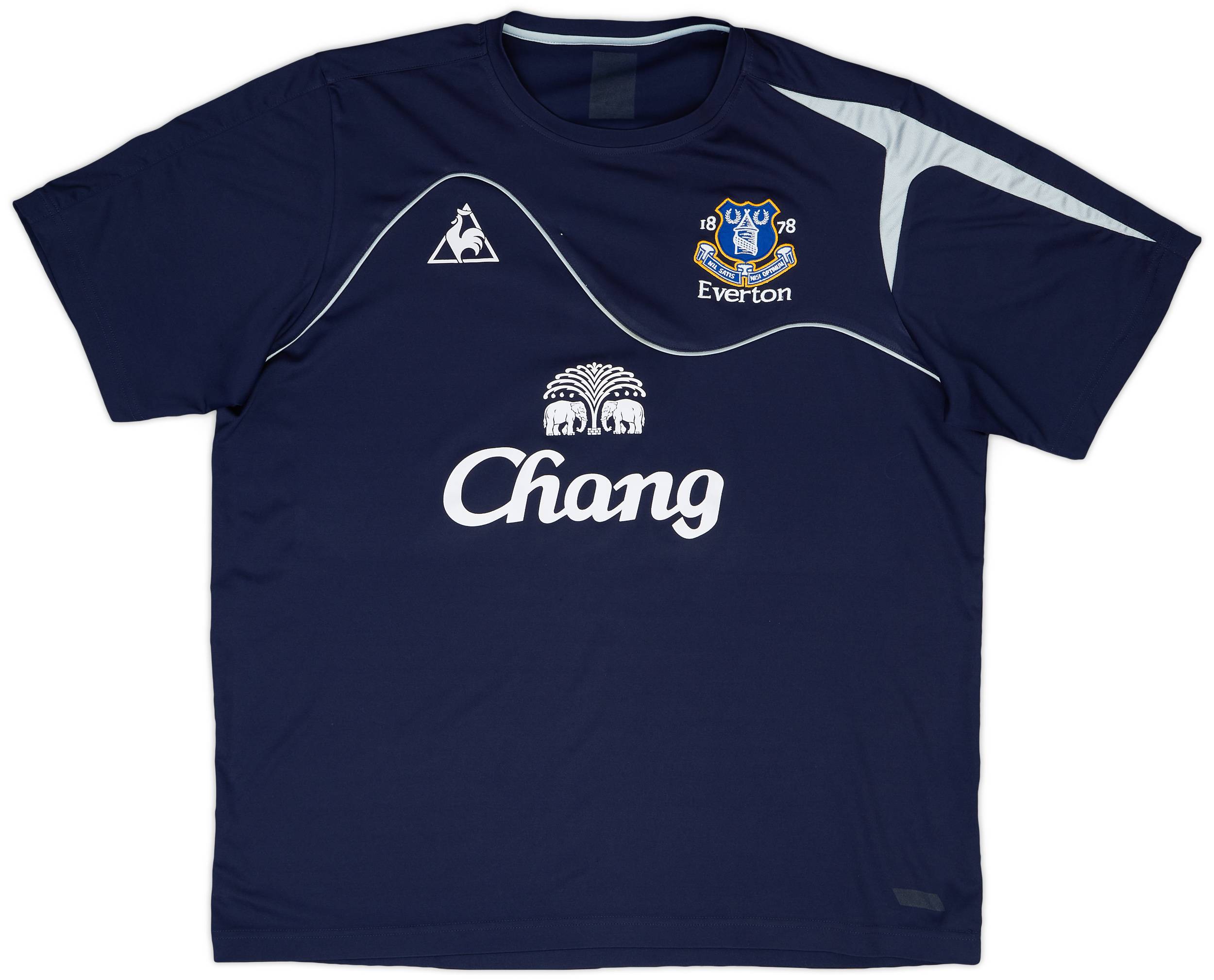 2009-10 Everton Le Coq Sportif Training Shirt - 8/10 - (XXL)