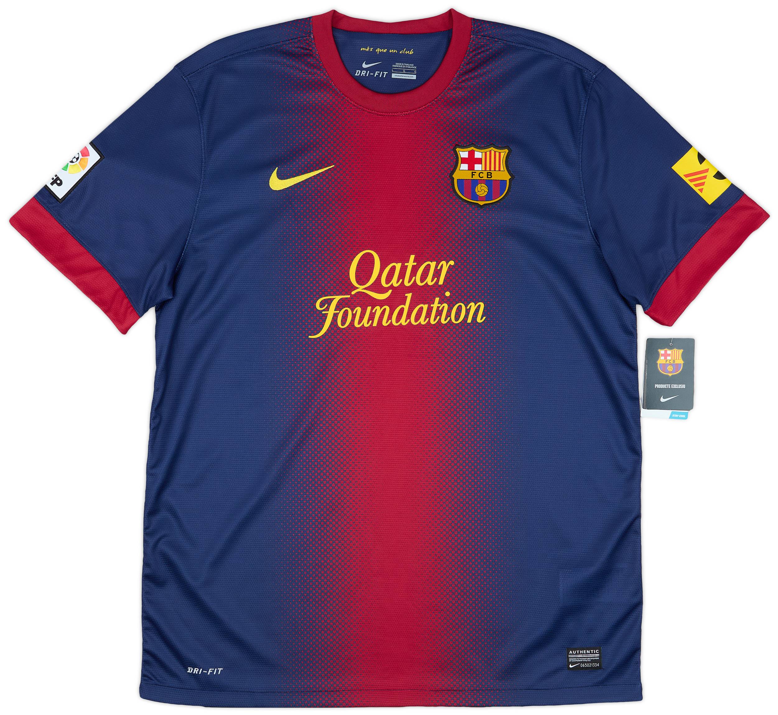 2012-13 Barcelona Home Shirt