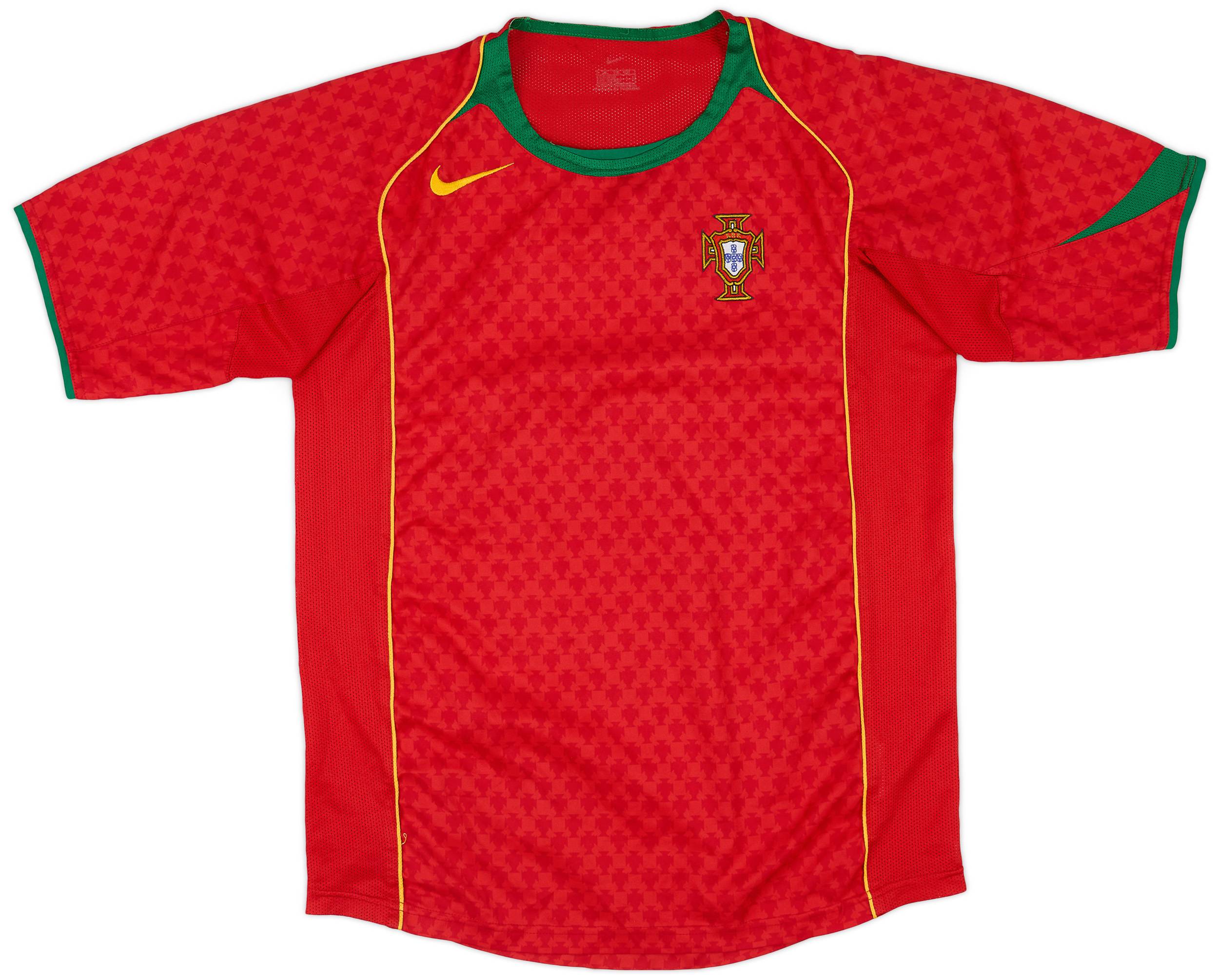 ウェア PORTUGAL - 2004 (Home) 2004-06 Portugal Home Shirt - 8/10 - (L.Boys)