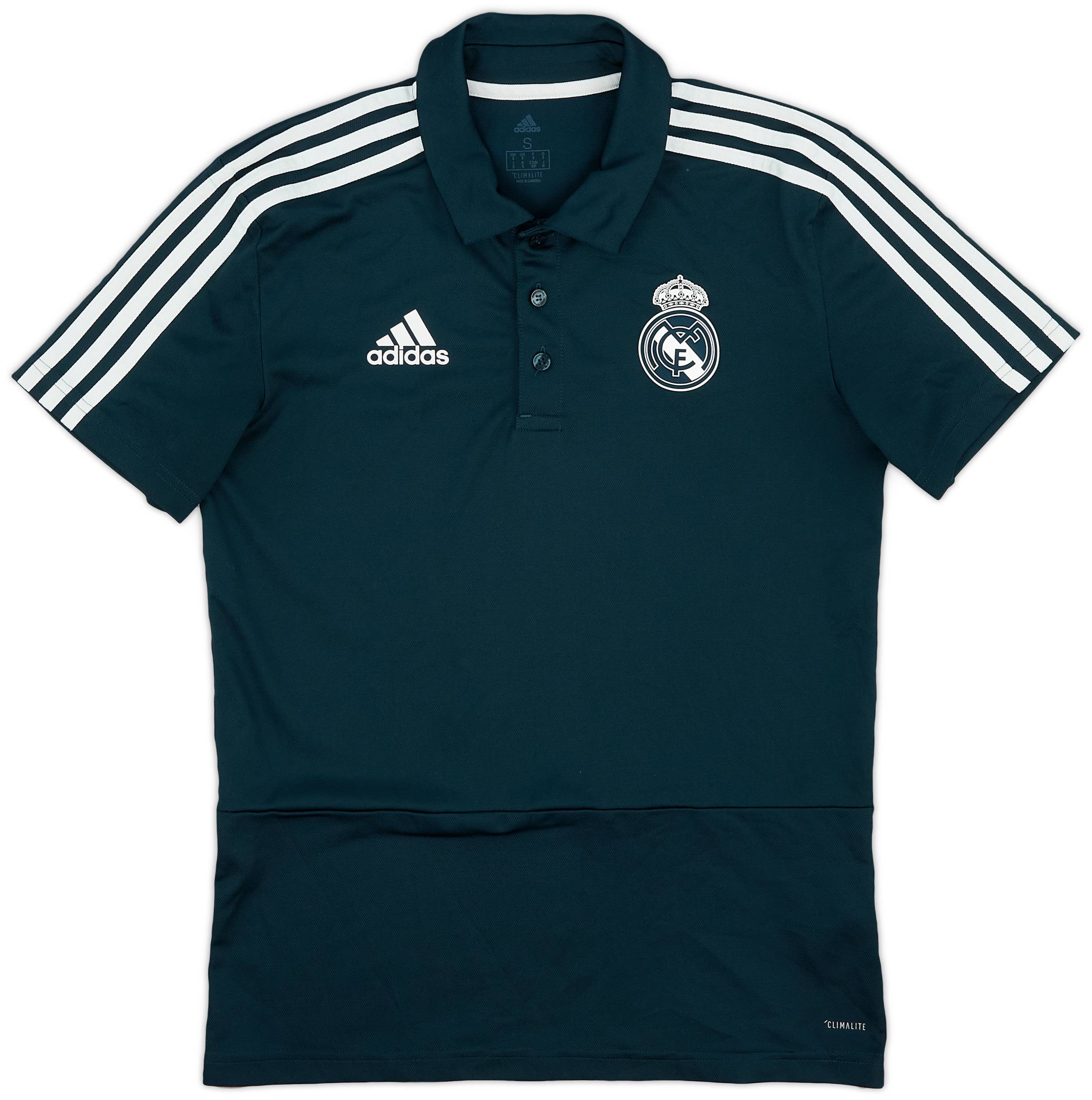 2018 19 Real Madrid adidas Polo Shirt 9 10 S