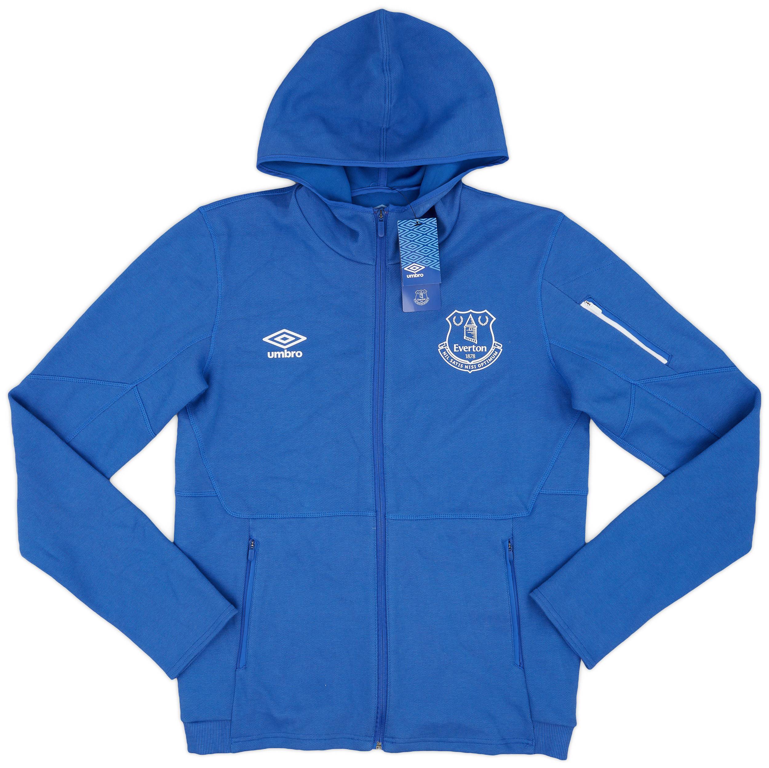2016 17 Everton Umbro Hooded Fleece Jacket M