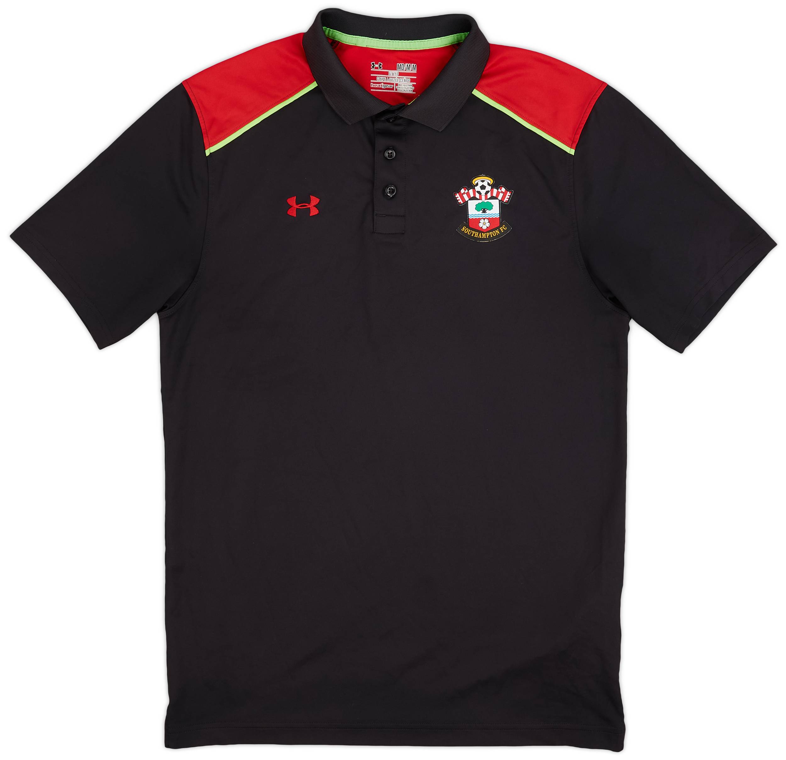 16/17 UNDER ARMOUR × Southampton Shirts 2016-17 Southampton Under Armour Polo Shirt - 9/10 - (M)