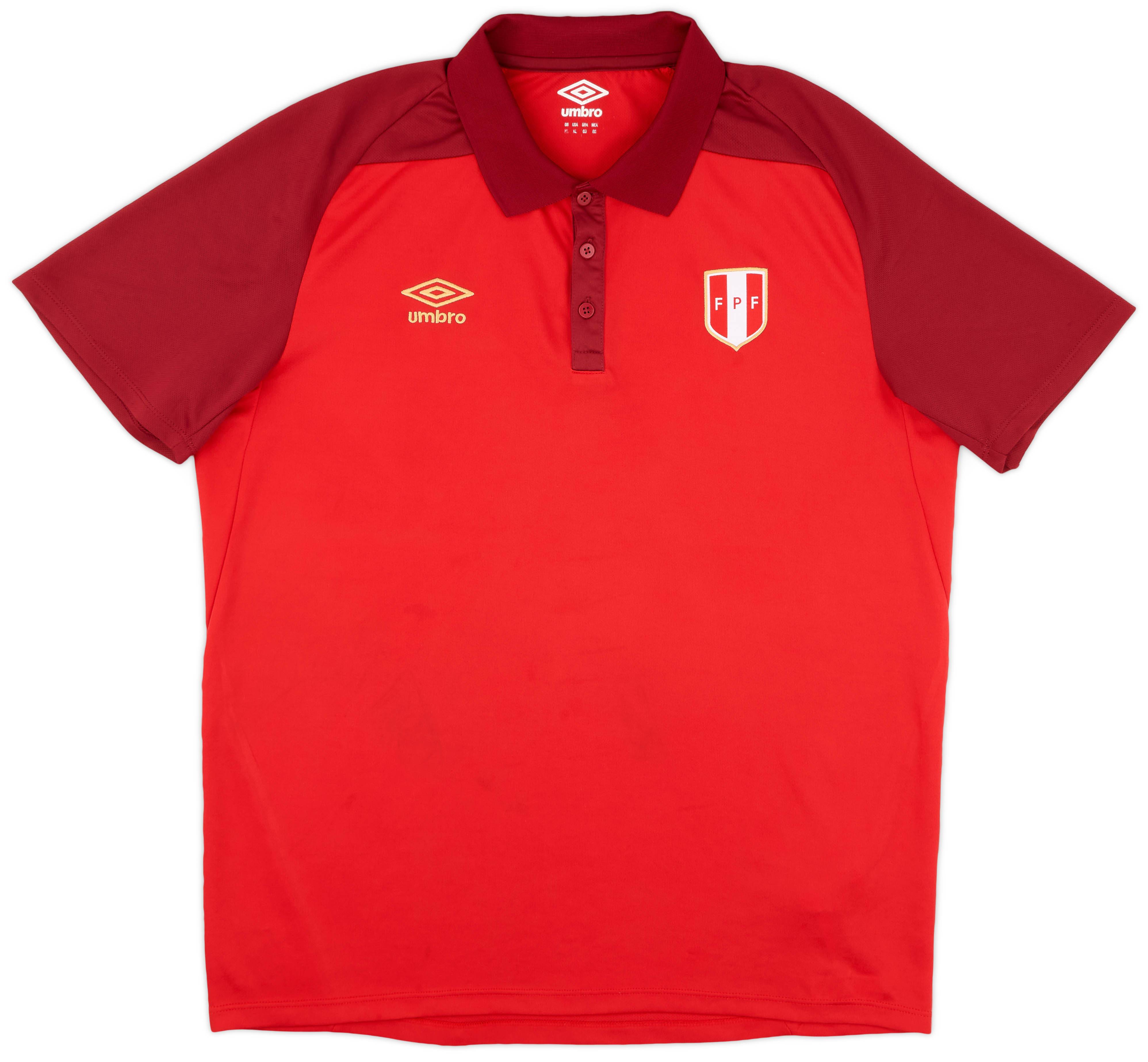 2018 19 Peru Umbro Polo Shirt 6 10 XL