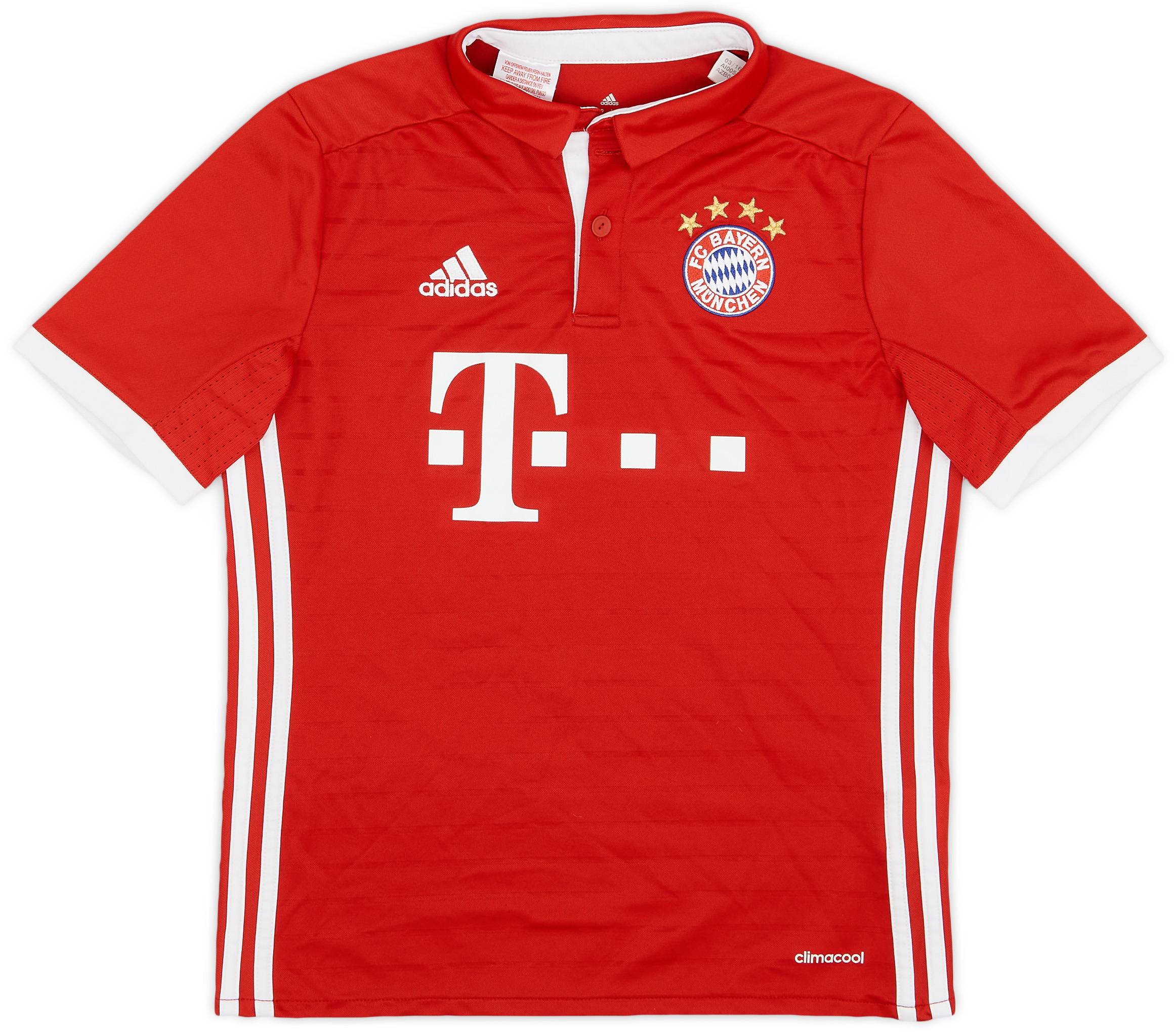 2016-17 Bayern Munich Home Shirt - 6/10 - (M.Boys)