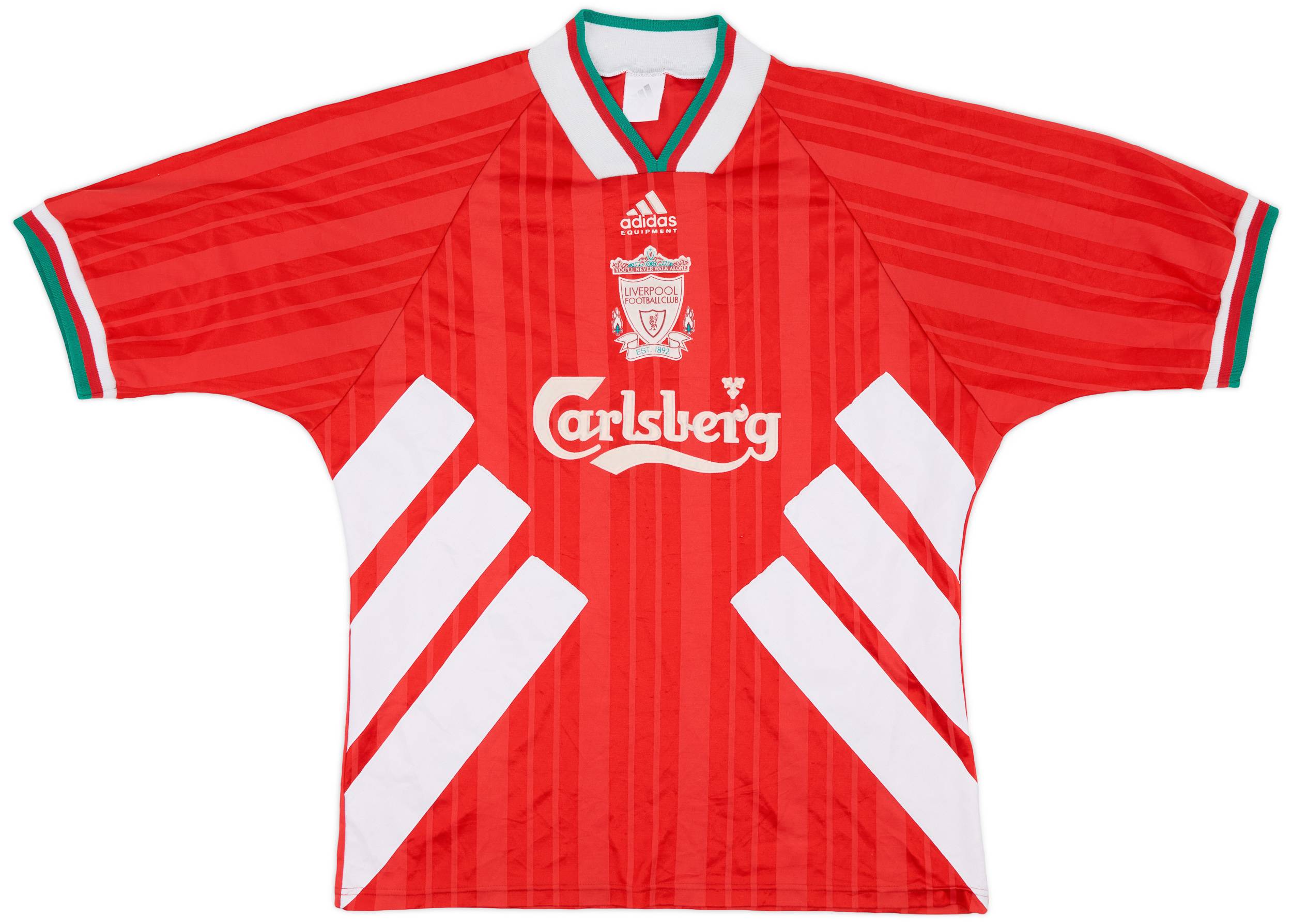 1993-95 Liverpool Home Shirt - 7/10 - (XXL)