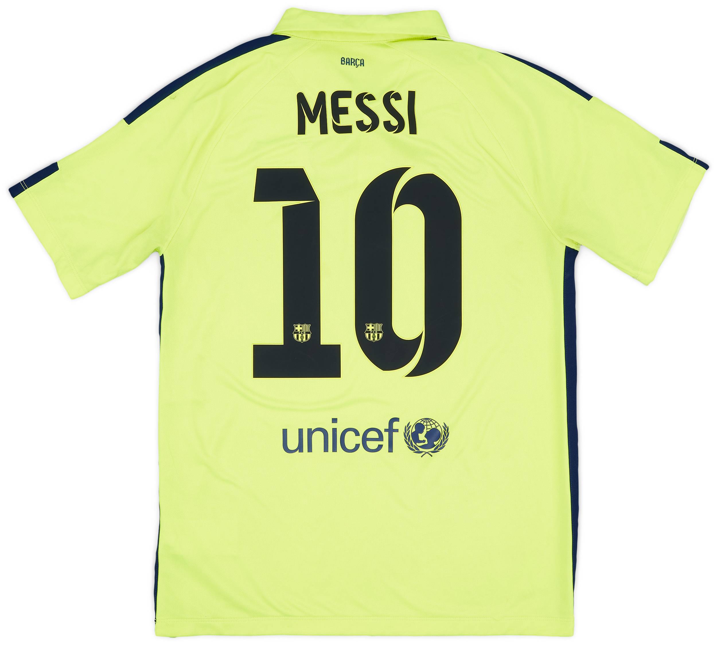 2014-15 Barcelona Third Shirt Messi #10 - 5/10 - (M)