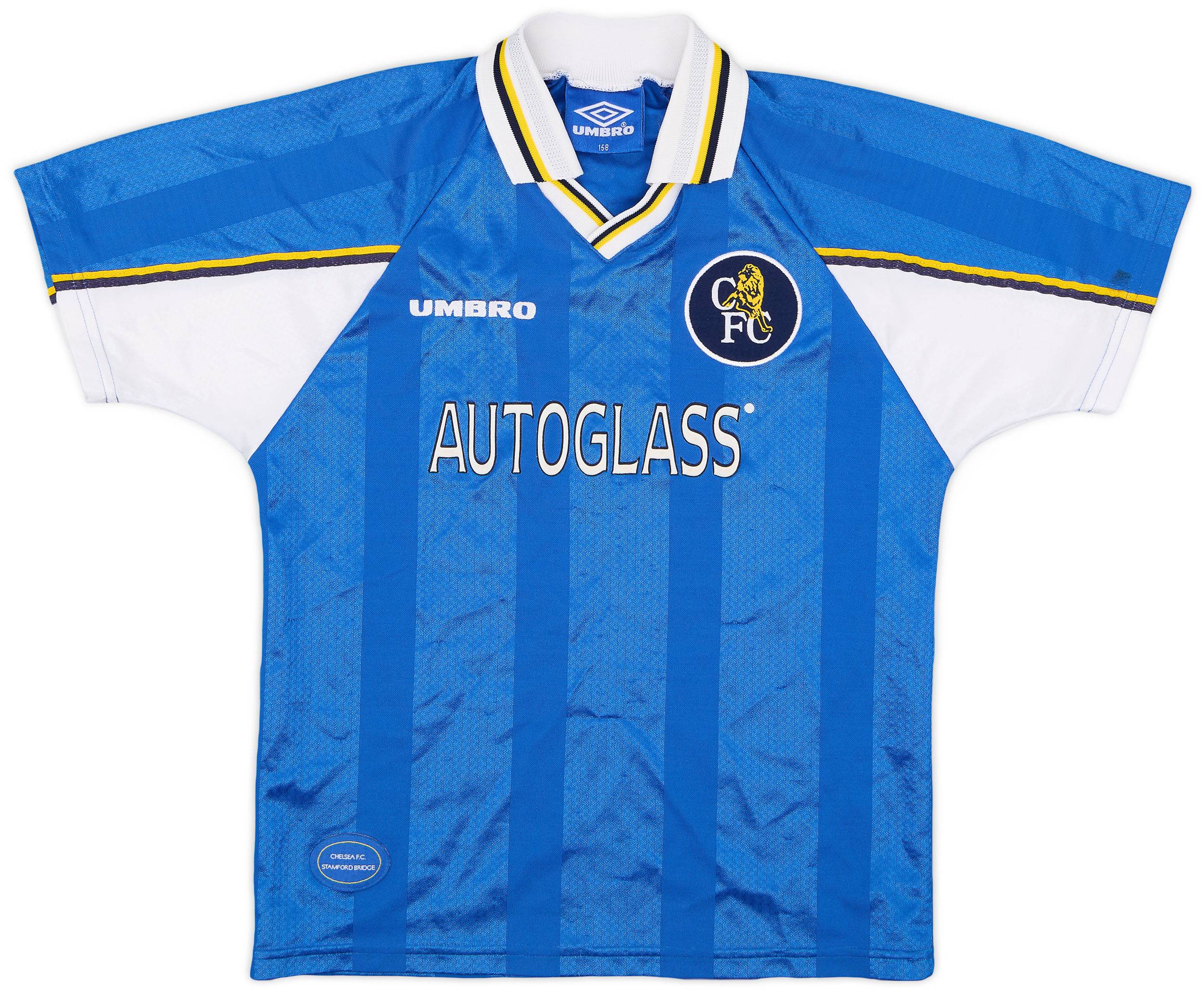 1997-99 Chelsea Home Shirt - 6/10 - (L.Boys)