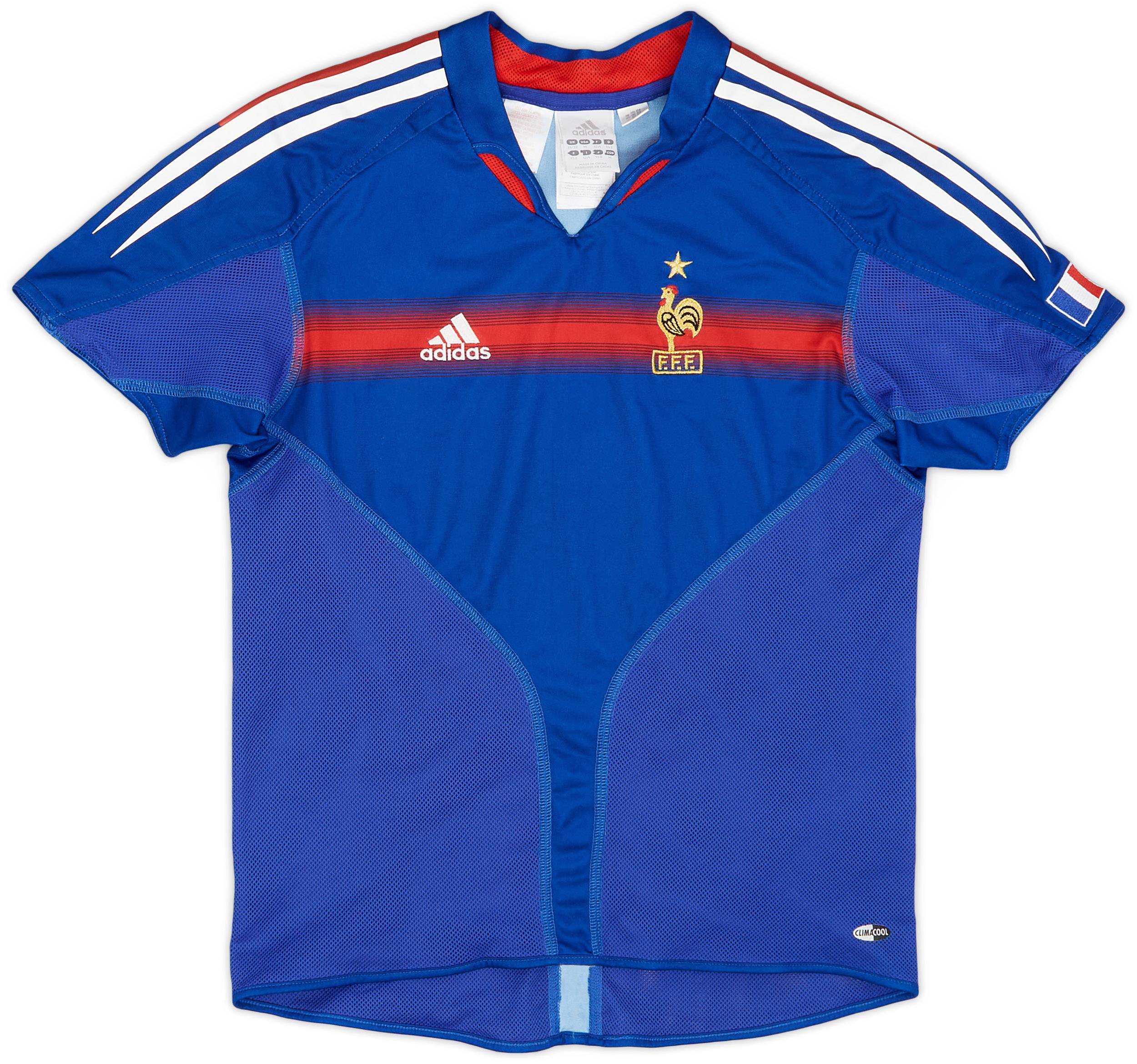 2004-06 France Home Shirt - 8/10 - (M.Boys)