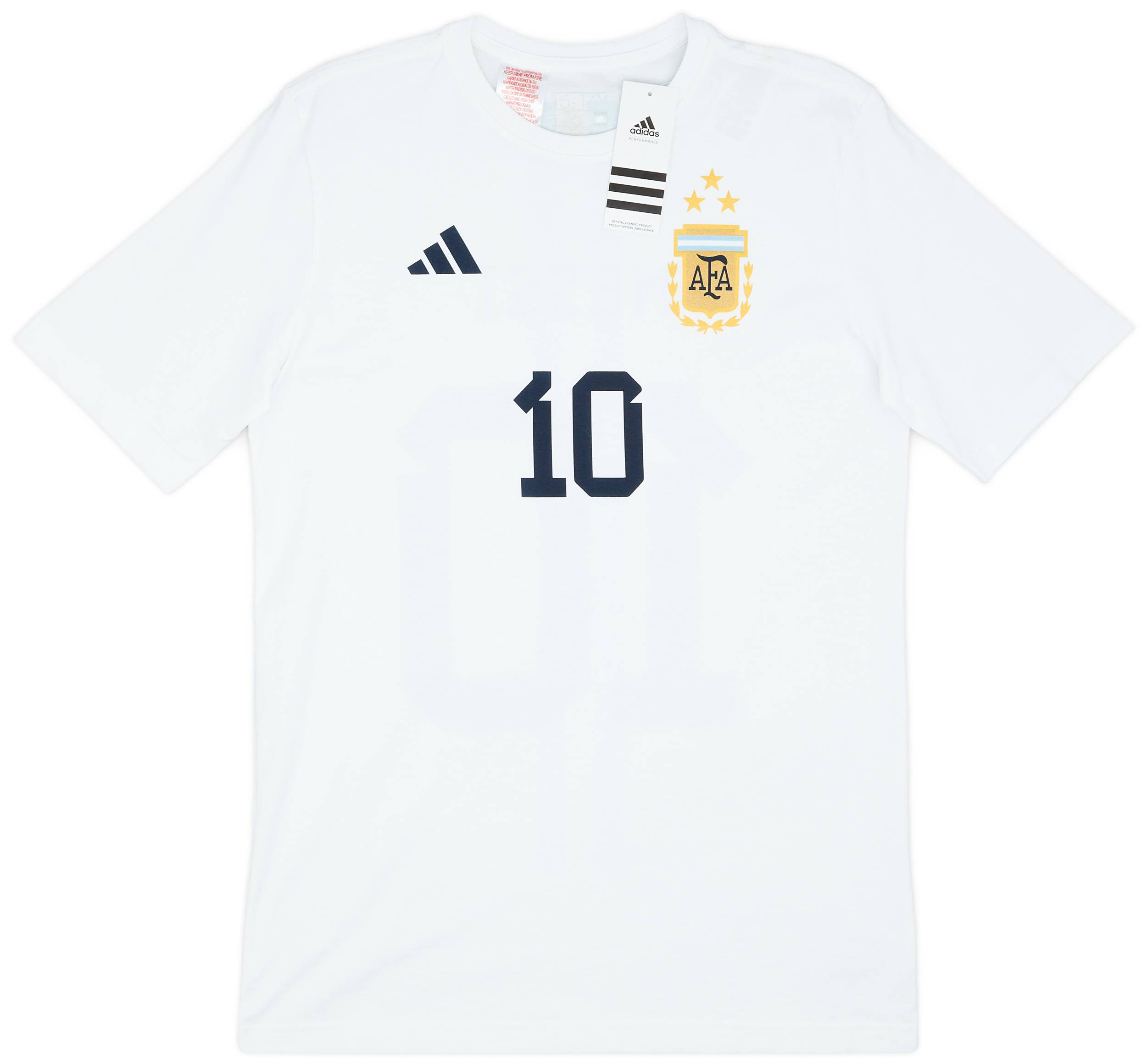 2022-23 Argentina adidas Graphic Tee Messi #10 (KIDS)