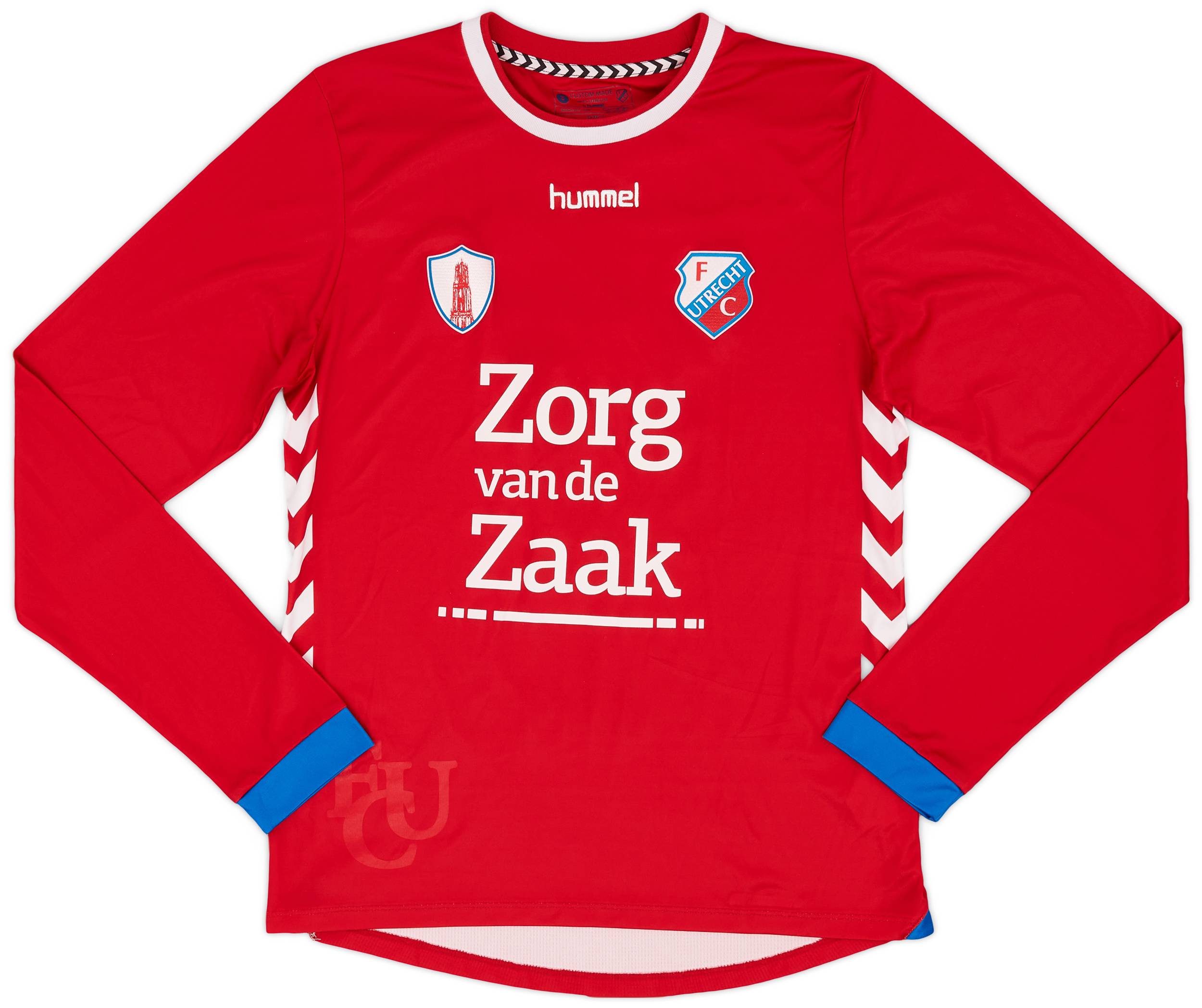 2017-18 Utrecht Home L/S Shirt #17 - 8/10 - (L)