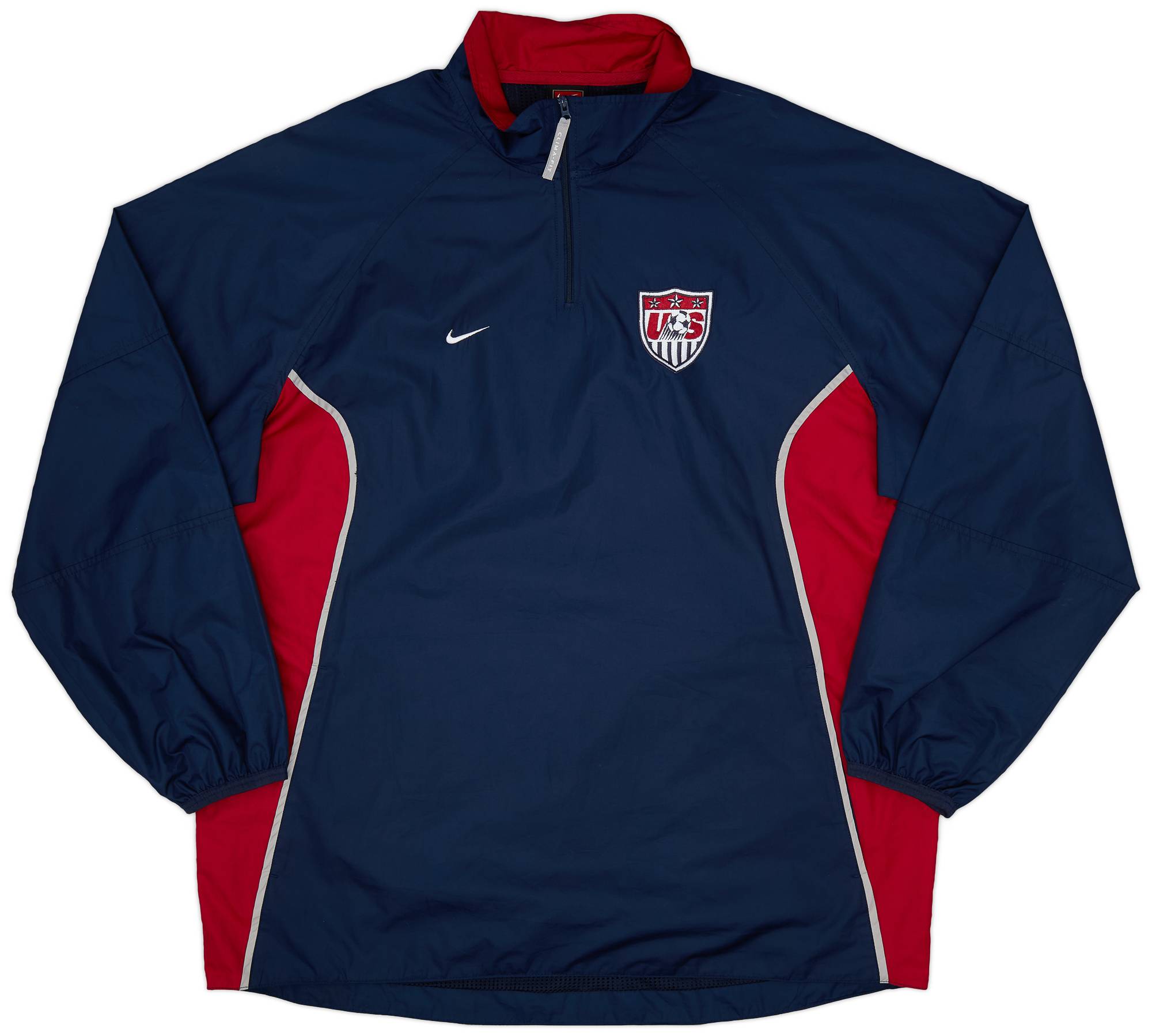 1990s USA Nike 1 4 Zip Track Jacket 9 10 M