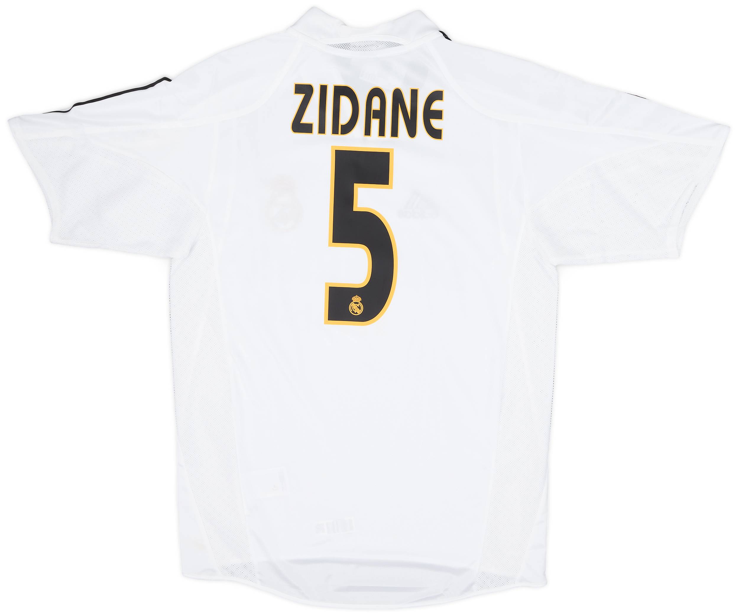 2004-05 Real Madrid Home Shirt Zidane #5 (S)