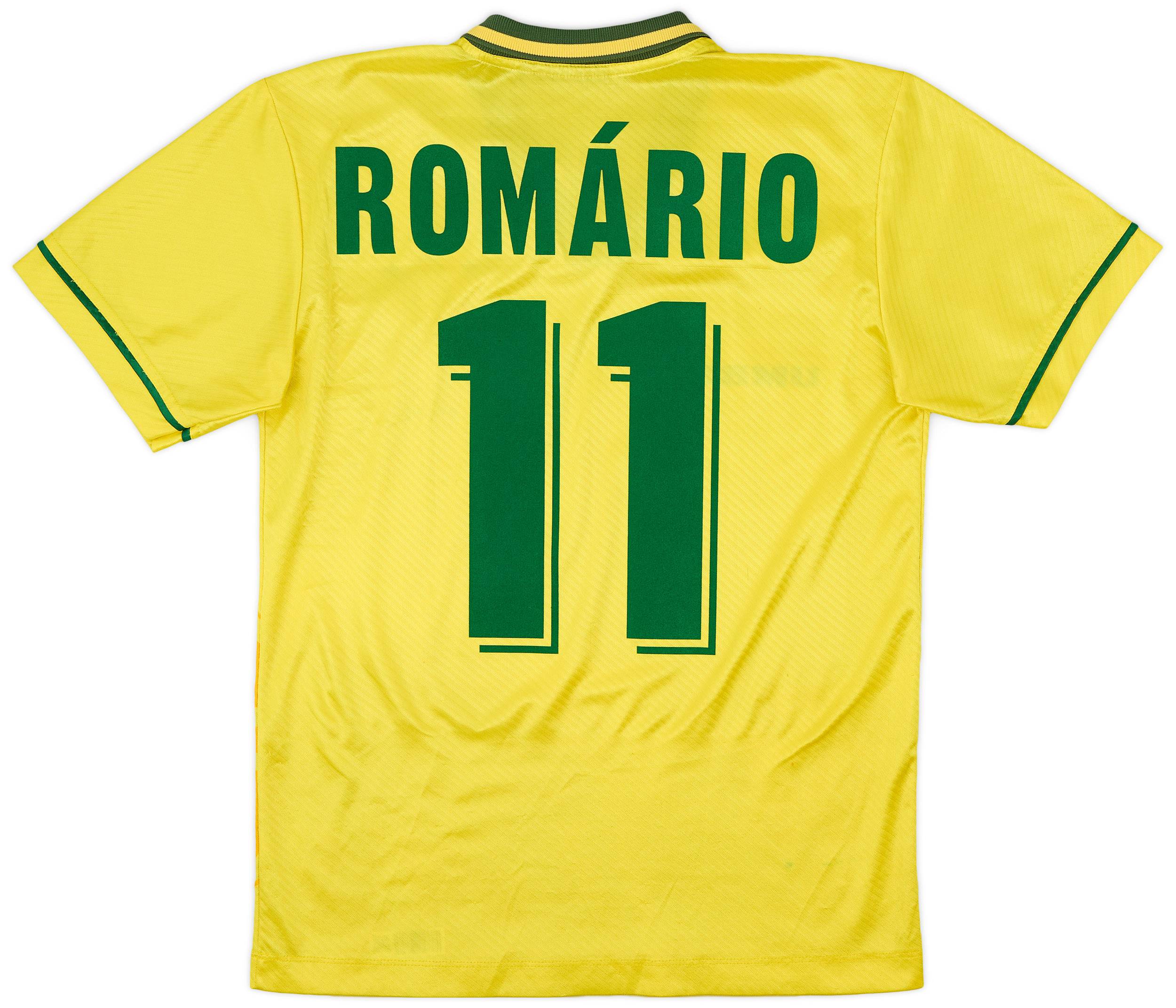 1994 Brazil Home Shirt Romario #11 - 6/10 - (S)