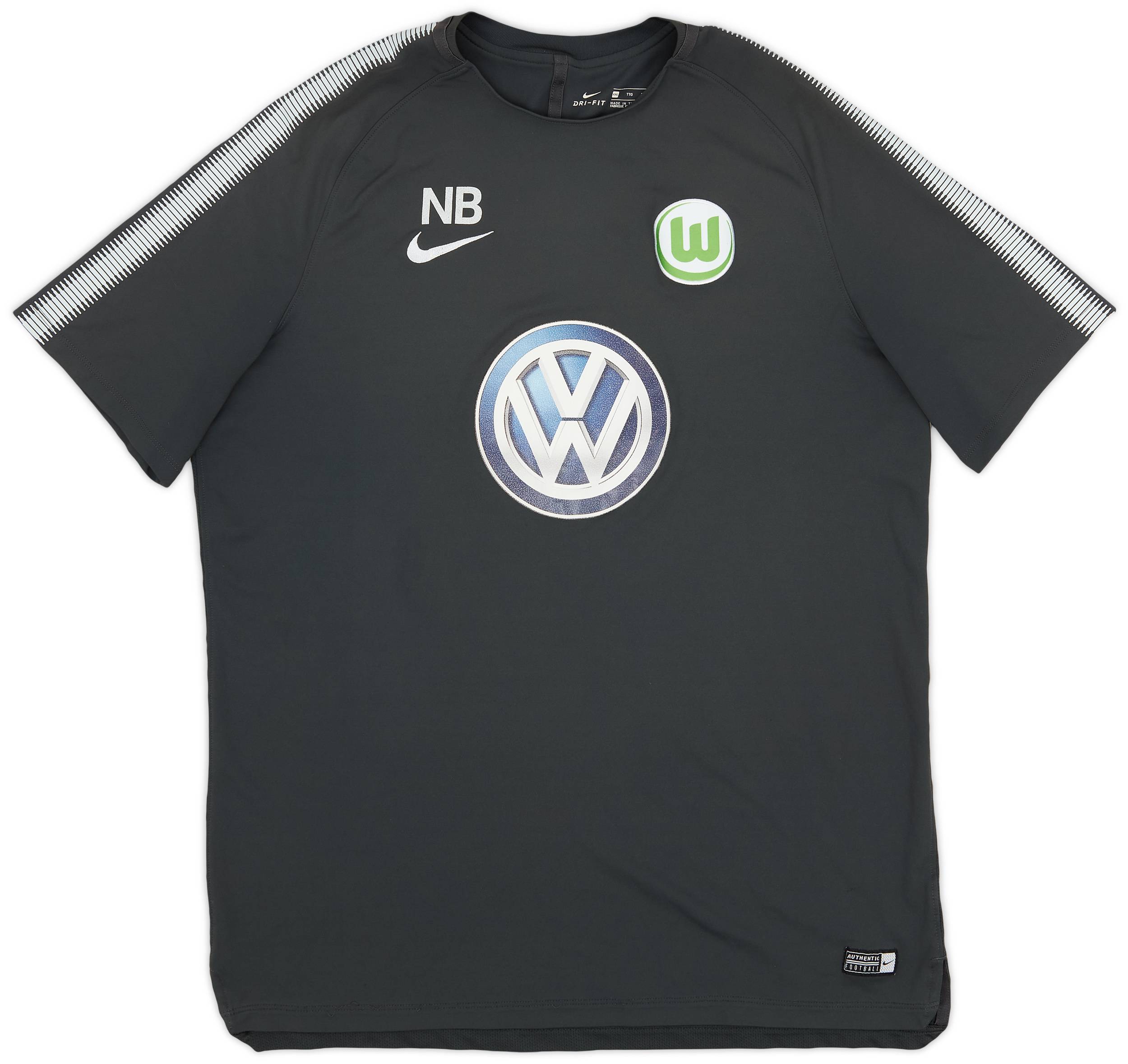 2017-18 Wolfsburg Nike 'Staff Issue' Training Shirt NB - 6/10 - (XXL)