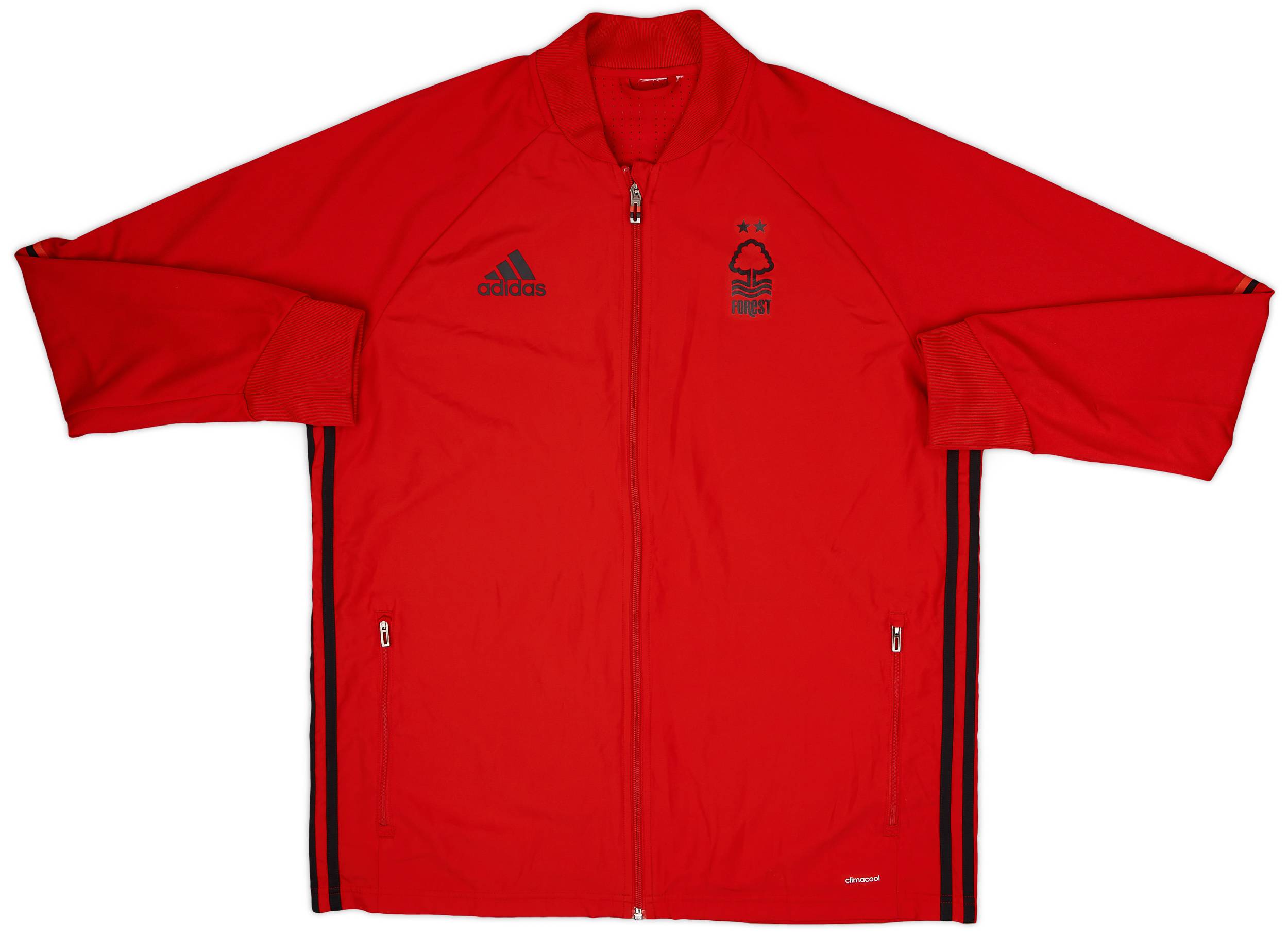 2016-17 Nottingham Forest adidas Track Jacket - 8/10 - (XL)
