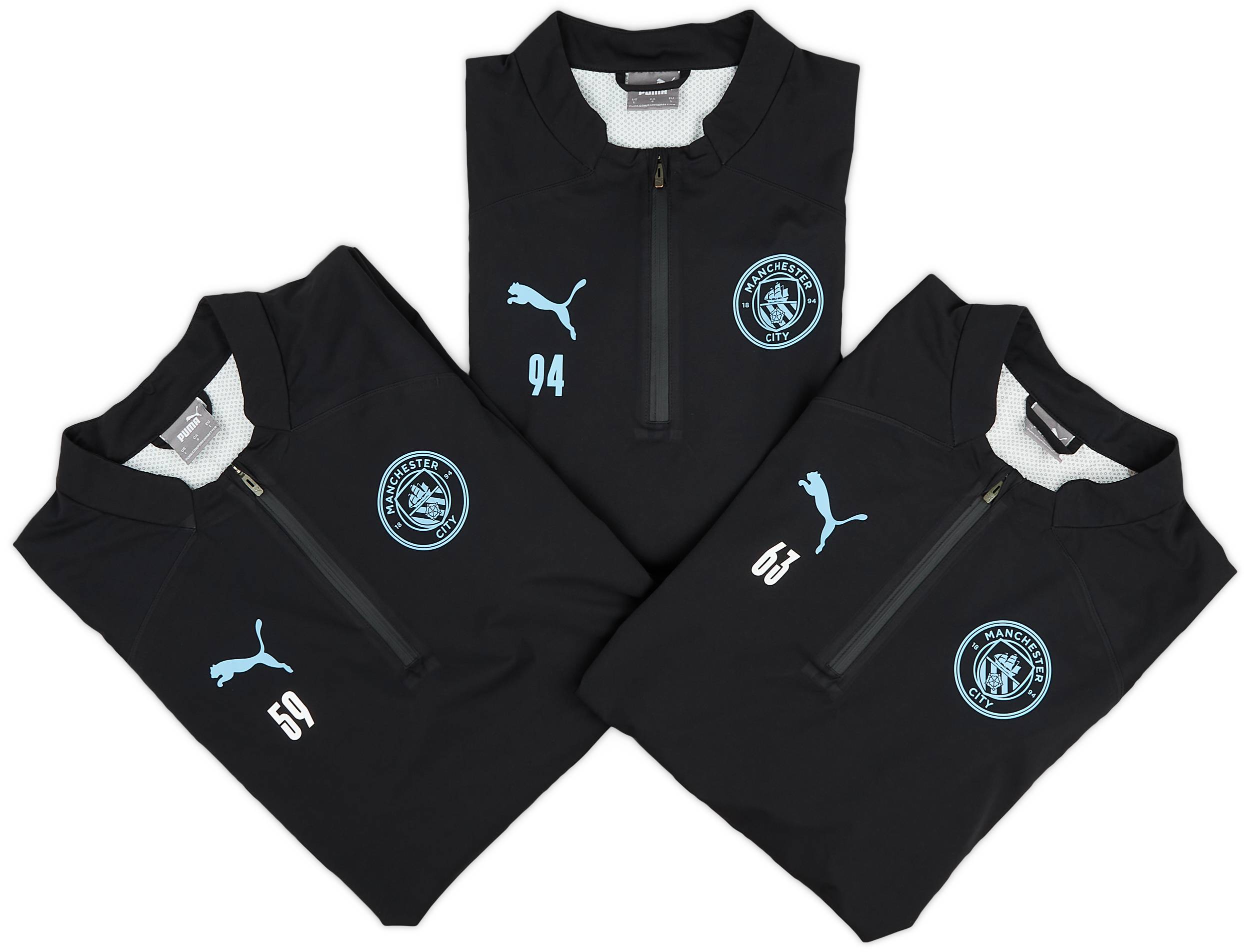 2022-23 Manchester City Player Issue 1/4 Zip All-Weather Top - 7/10