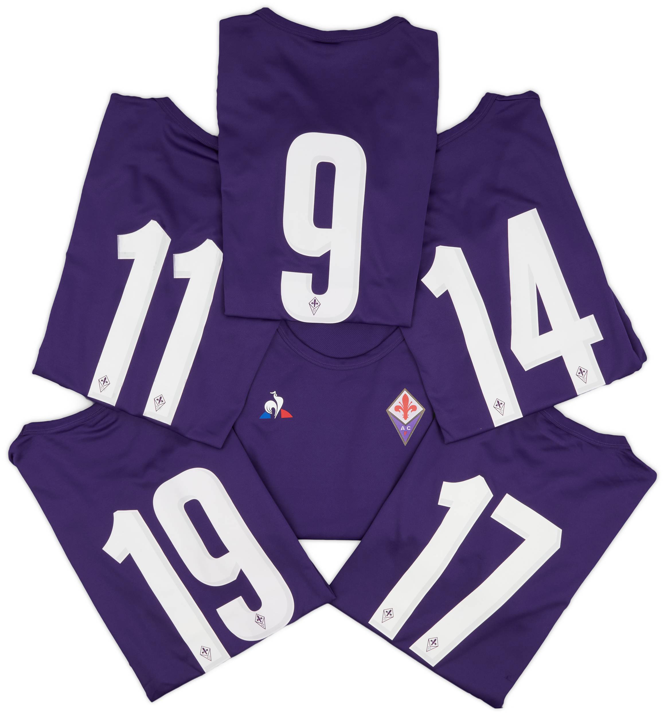 2019-20 Fiorentina Le Coq Sportif Training Tee # - As New - (M)