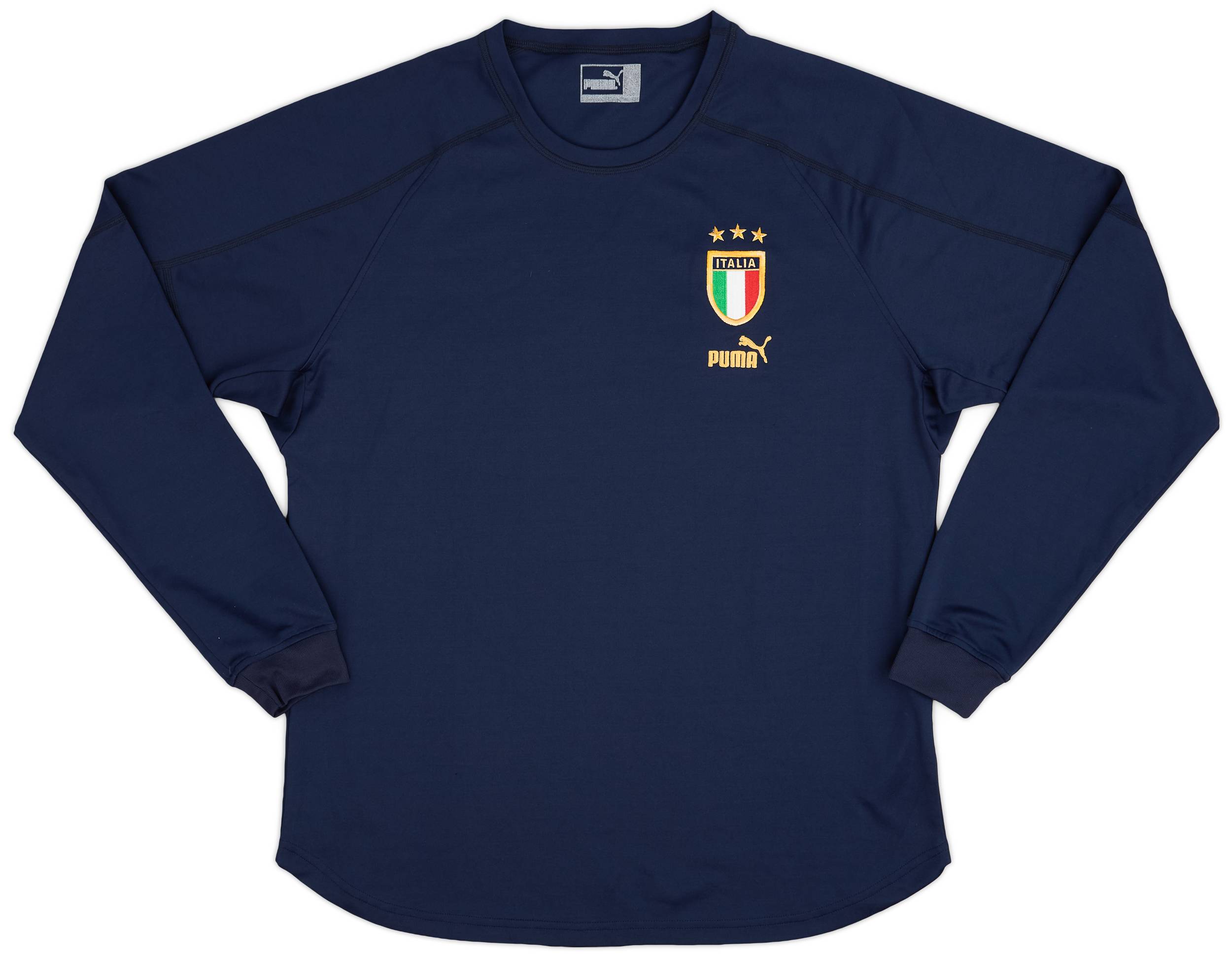 2004-05 Italy Puma Training L/S Shirt - 8/10 - (XL)
