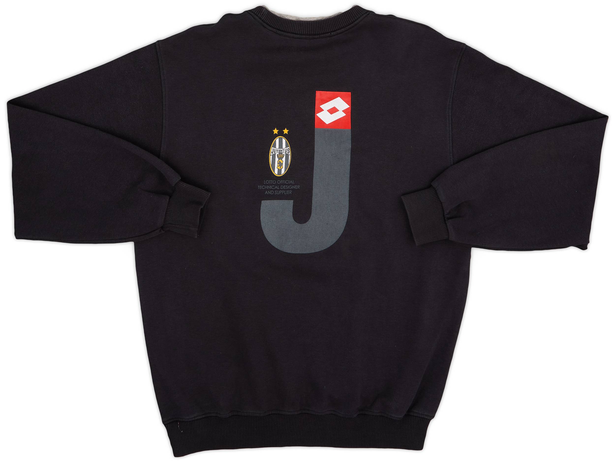 【lotto】\"Juventus game shirt\" 2001 JUVENTUS 2001/02 HOME FOOTBALL SHIRT (M