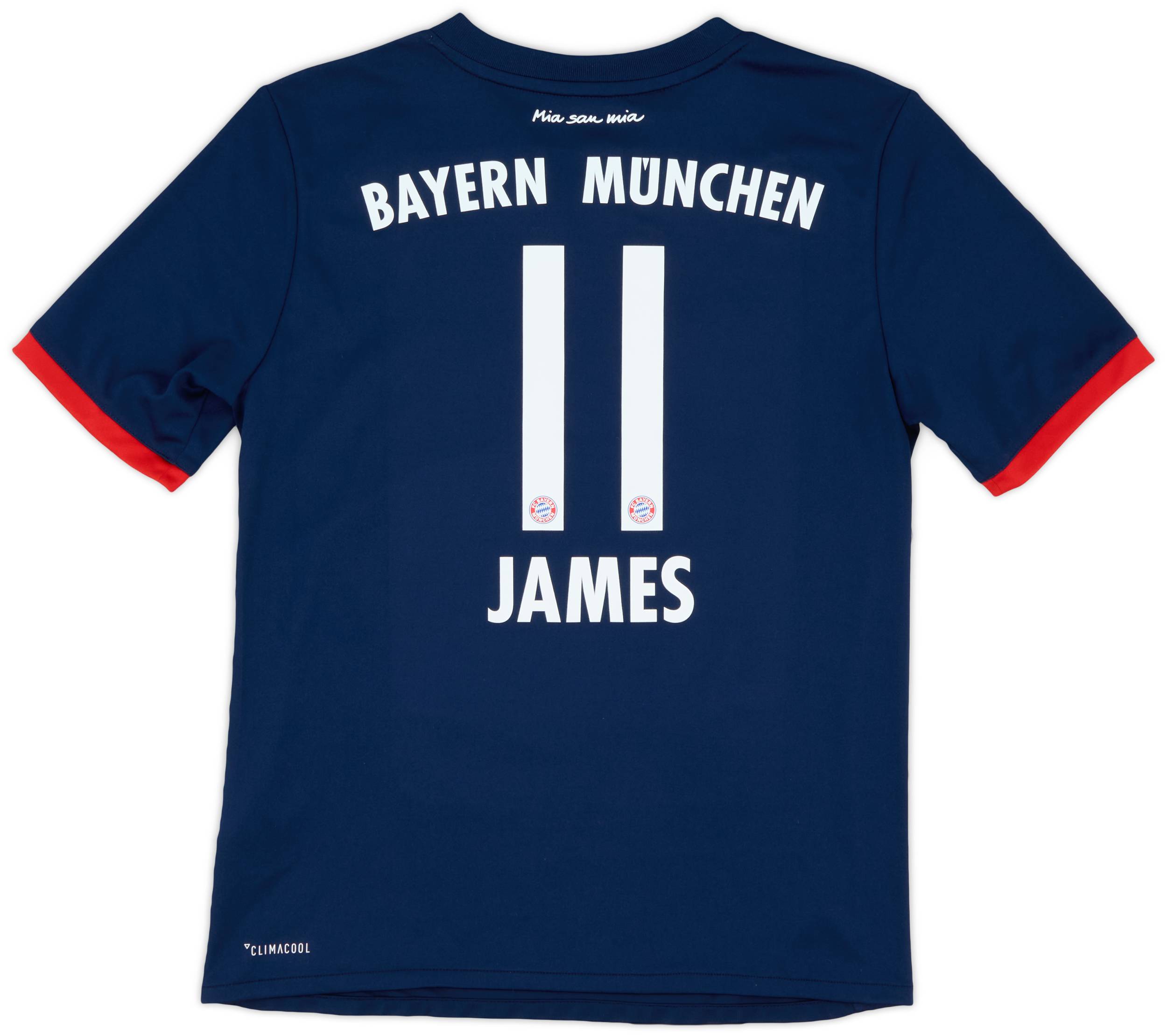 2017-18 Bayern Munich Away Shirt James #11 10/10