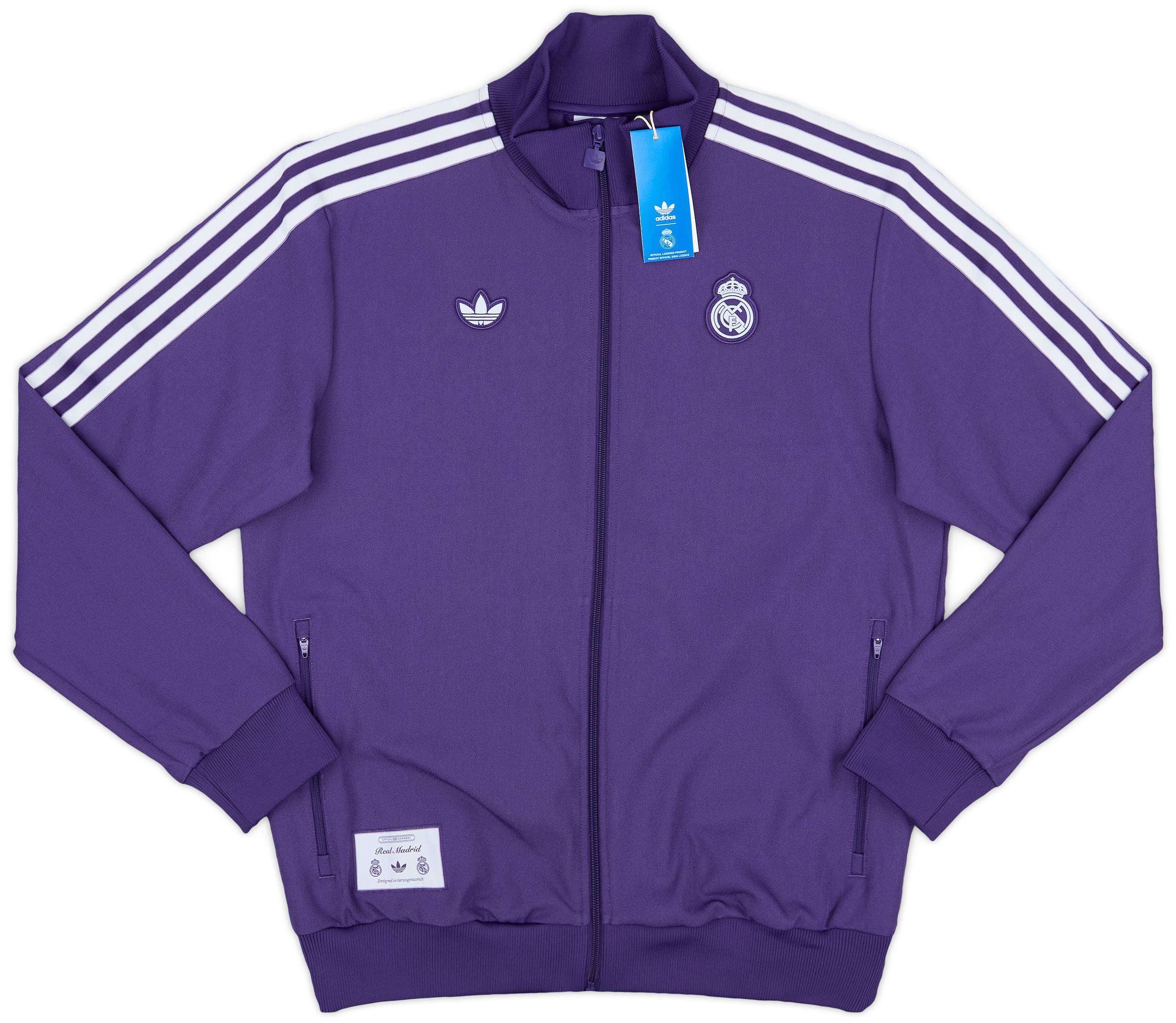 2024-25 Real Madrid adidas Originals Terrace Icons Track Jacket