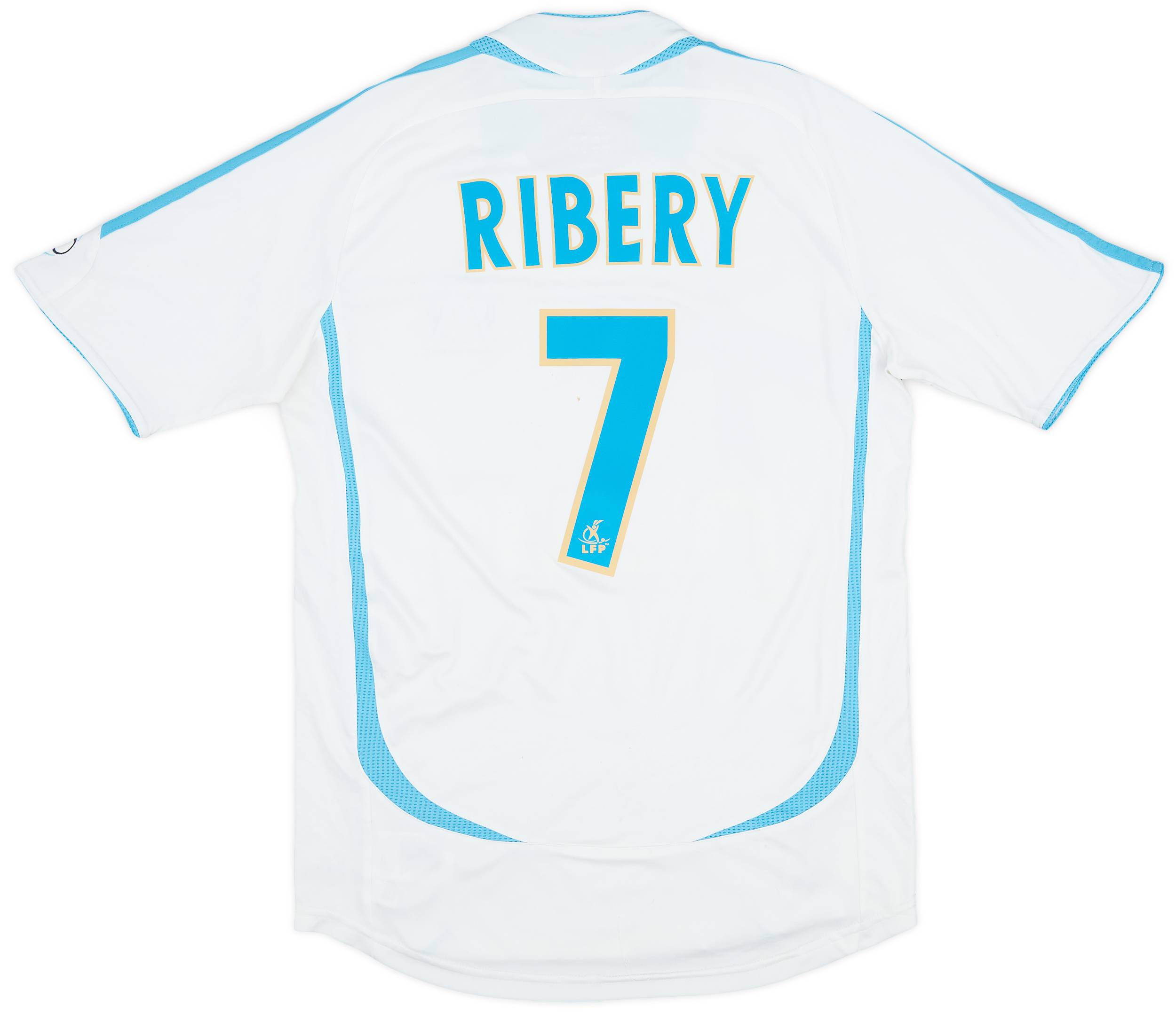 2006-07 Olympique Marseille Home Shirt Ribery #7 - 7/10 - (S)