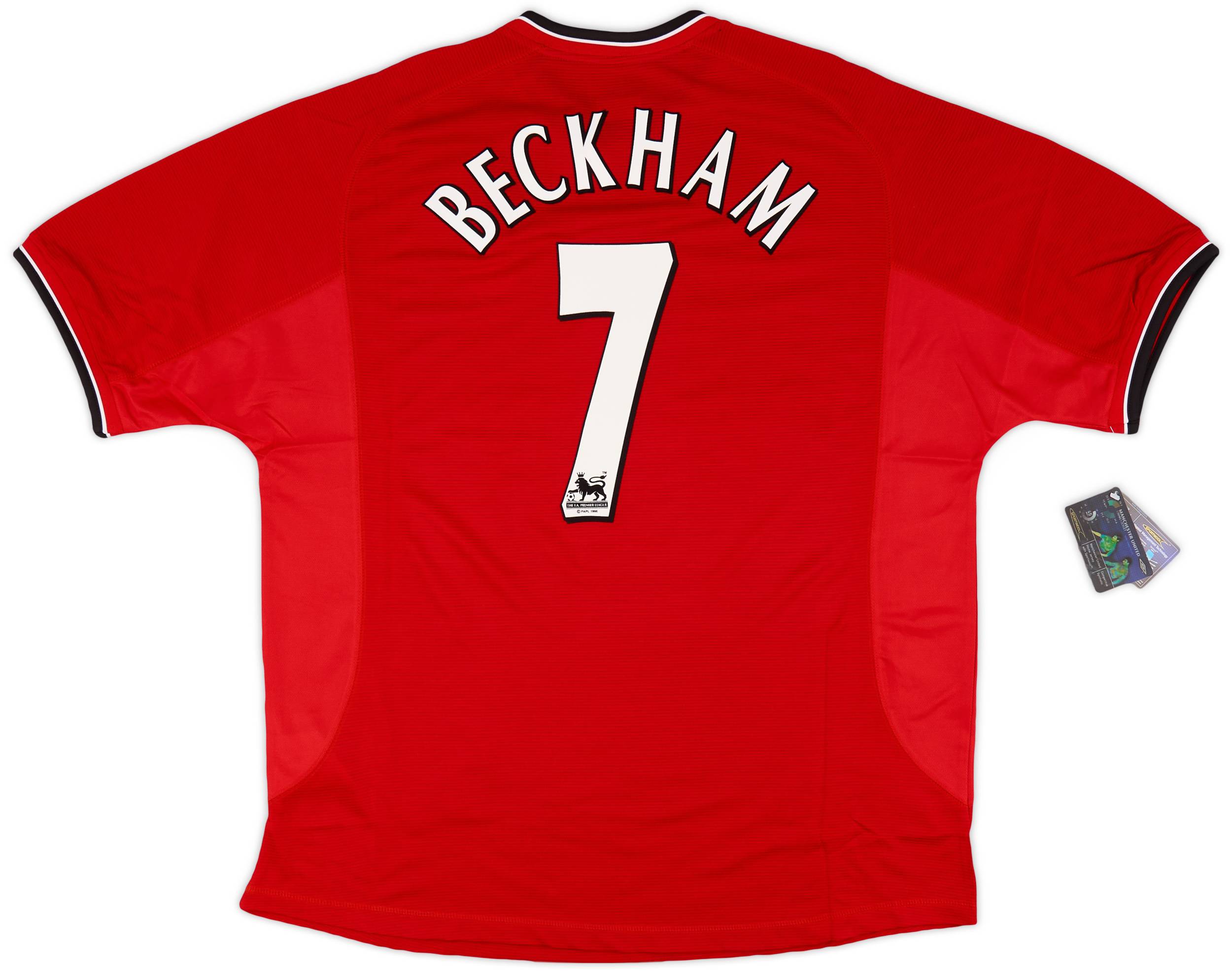 2000-02 Manchester United Home Shirt Beckham #7 (XXL)