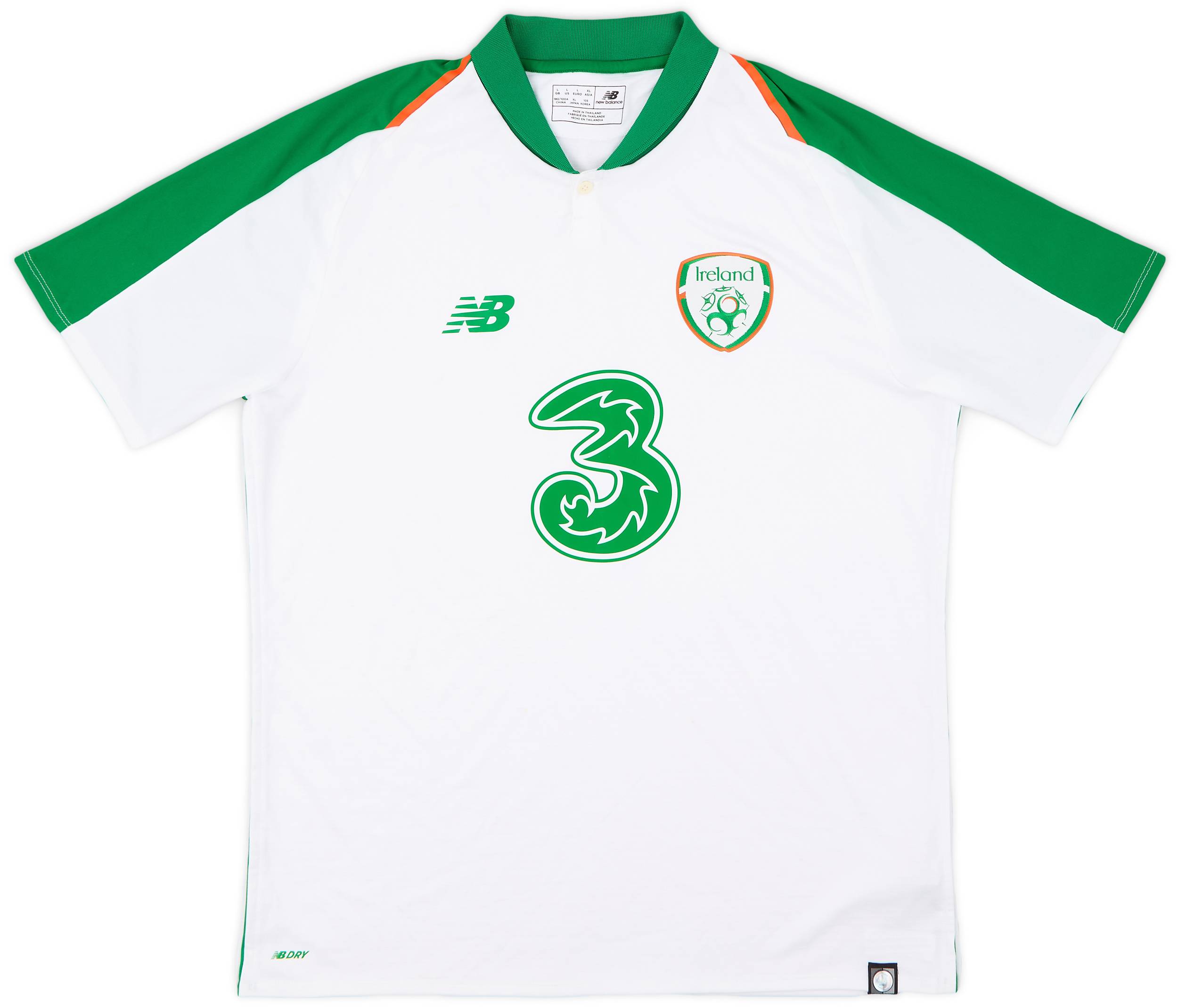 2018-19 Ireland Away Shirt - 8/10 - (L)