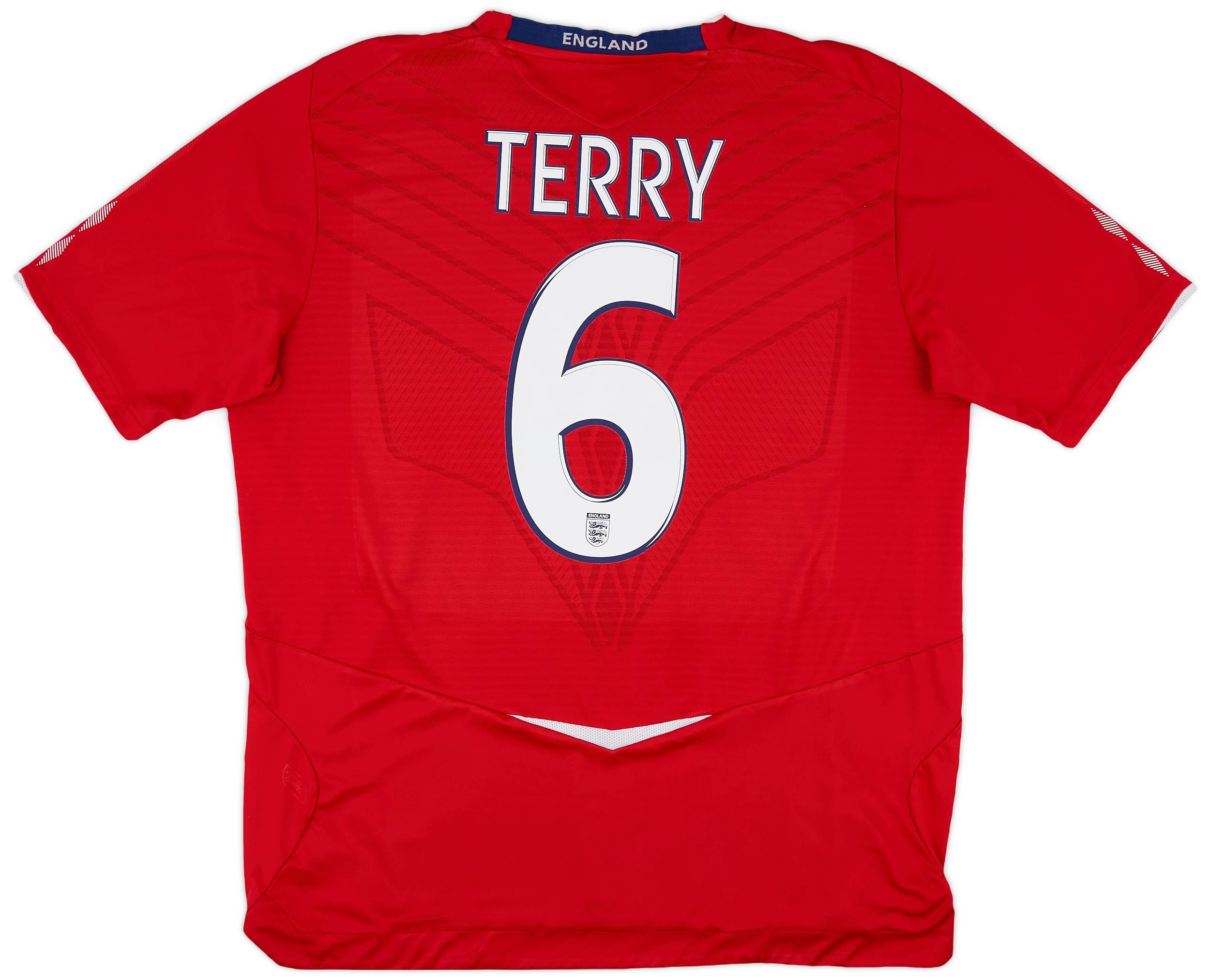 2008-10 England Away Shirt Terry #6 - 9/10 - (XL)