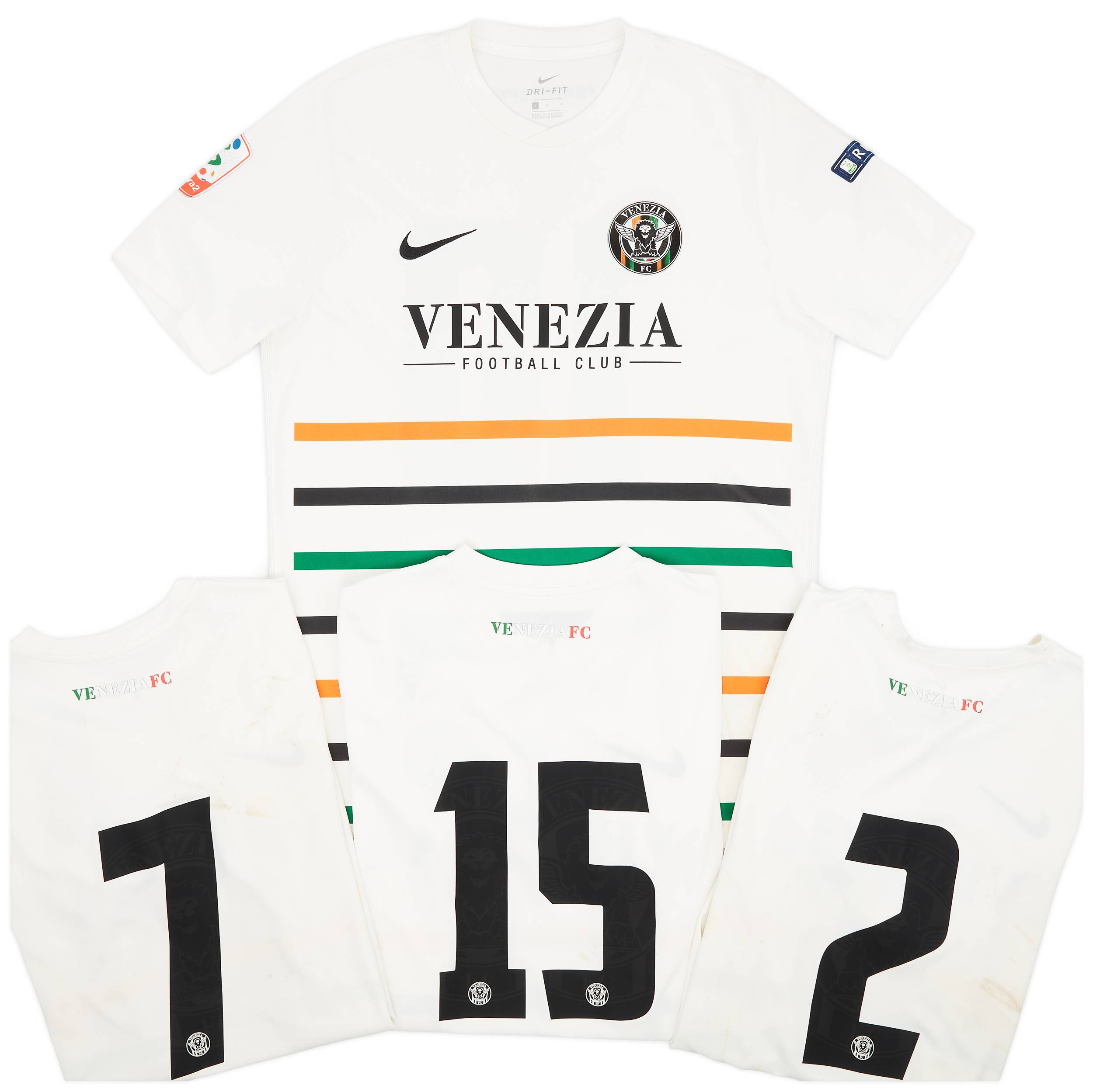 2018-19 Venezia Primavera Match Issue Away Shirt # - 5/10 - (L)