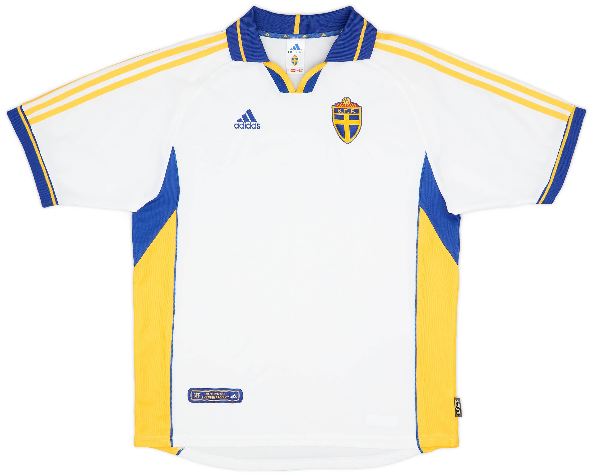 2000-02 Sweden Away Shirt - 9/10 - (L)