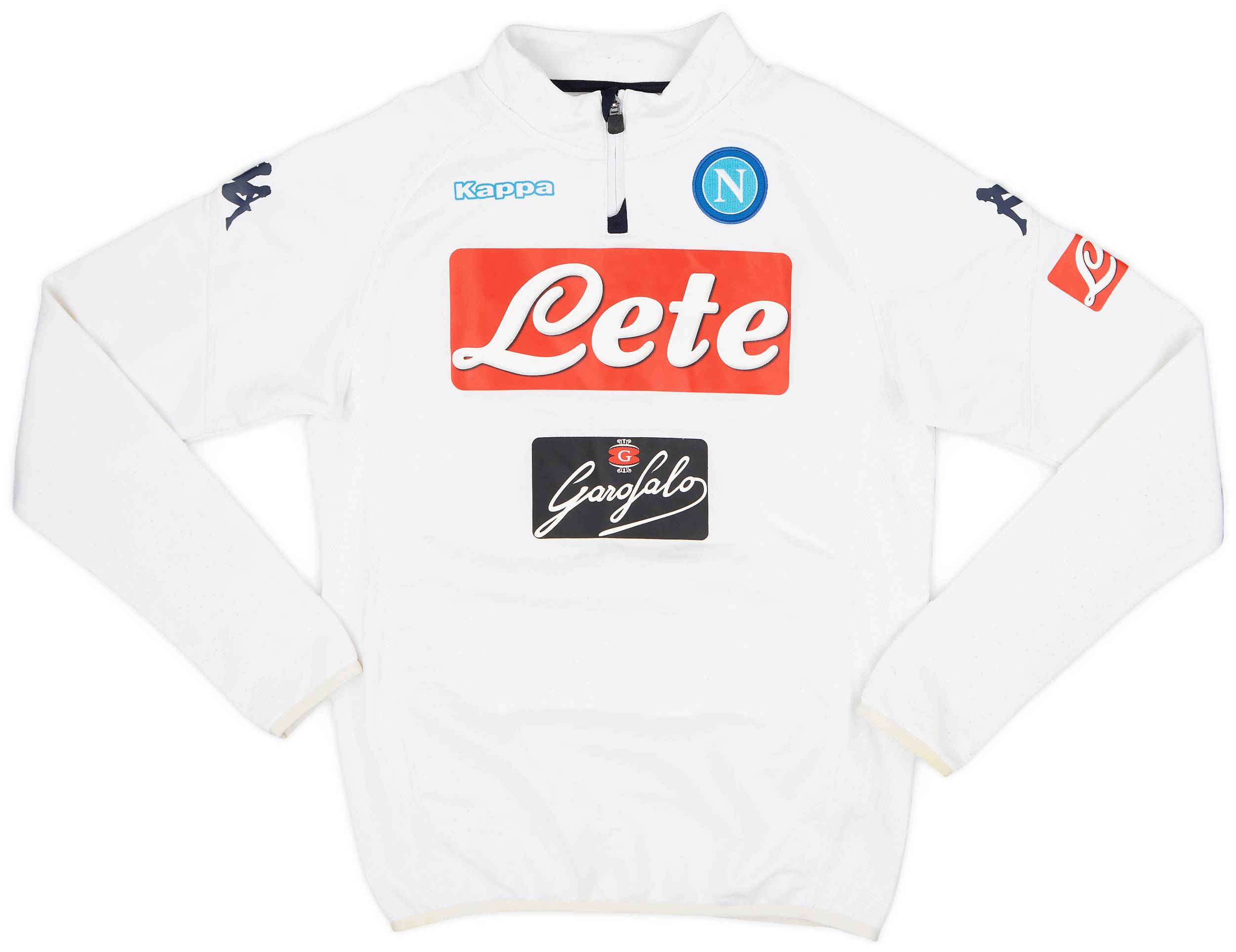 2017-18 Napoli Kappa 1/4 Zip Drill Top - 6/10 - (S)