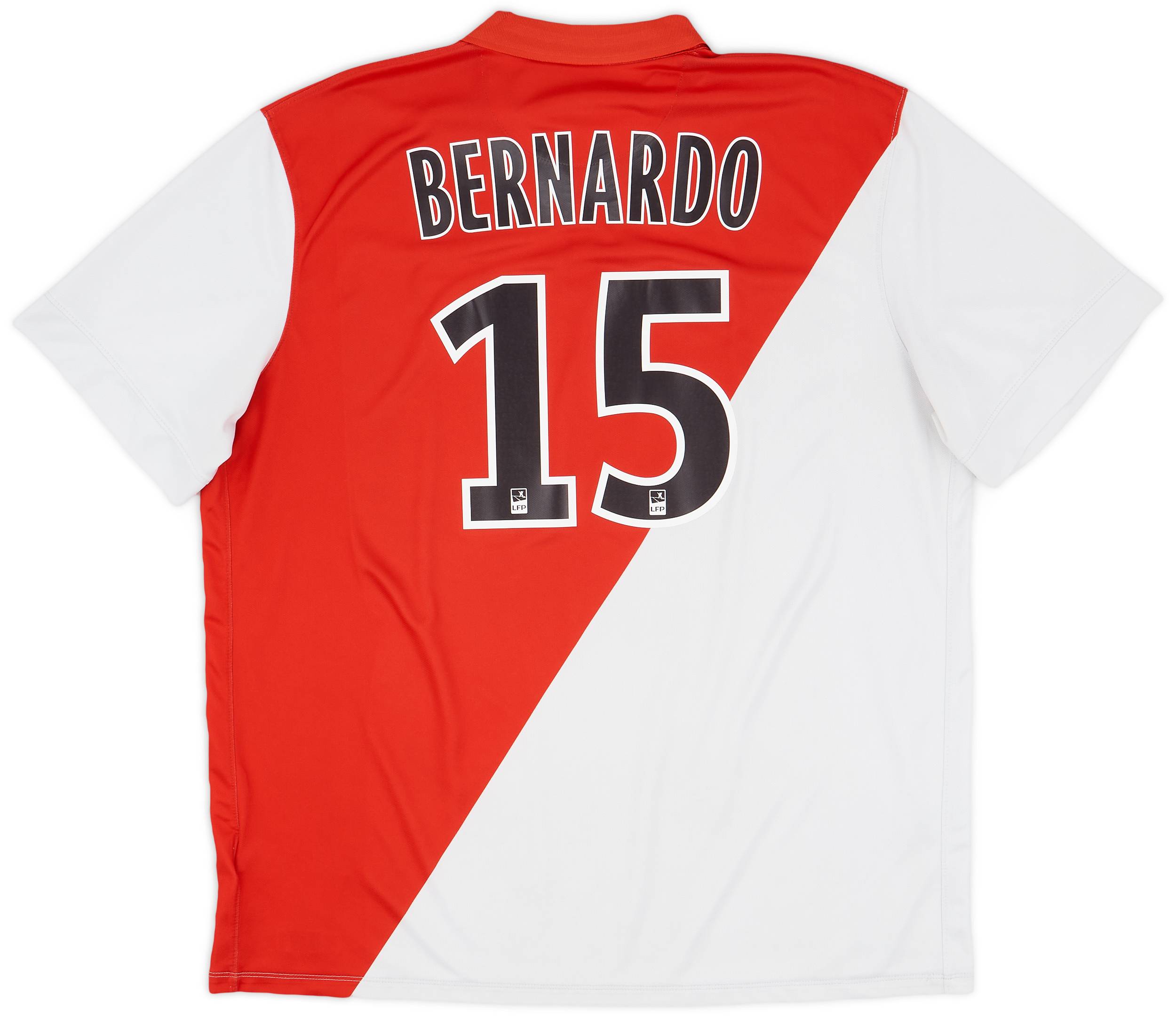 2014-15 Monaco Home Shirt Bernardo Silva #15 - 6/10 - (XXL)
