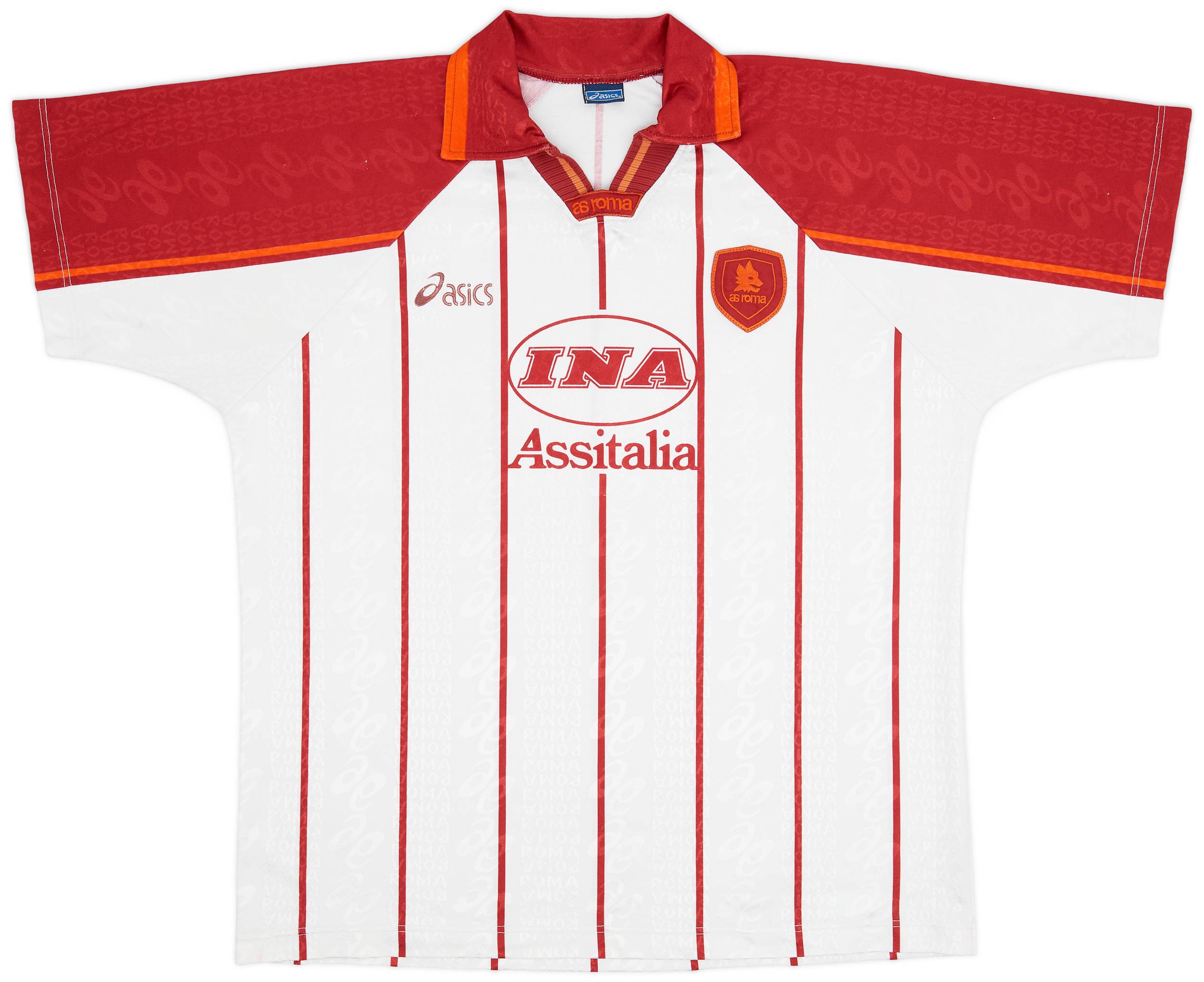1996-97 Roma Away Shirt - 8/10 - (XXL)