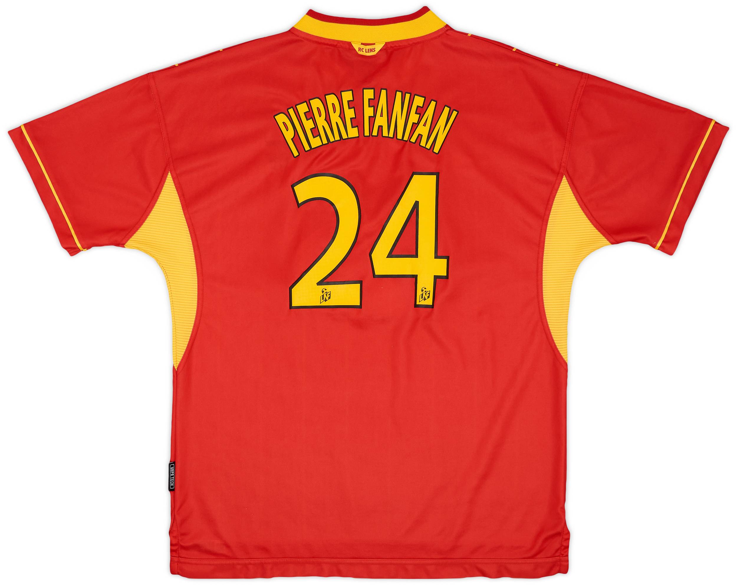 1999-00 Lens Home Shirt Pierre Fanfan #24 - 8/10 - (XL)
