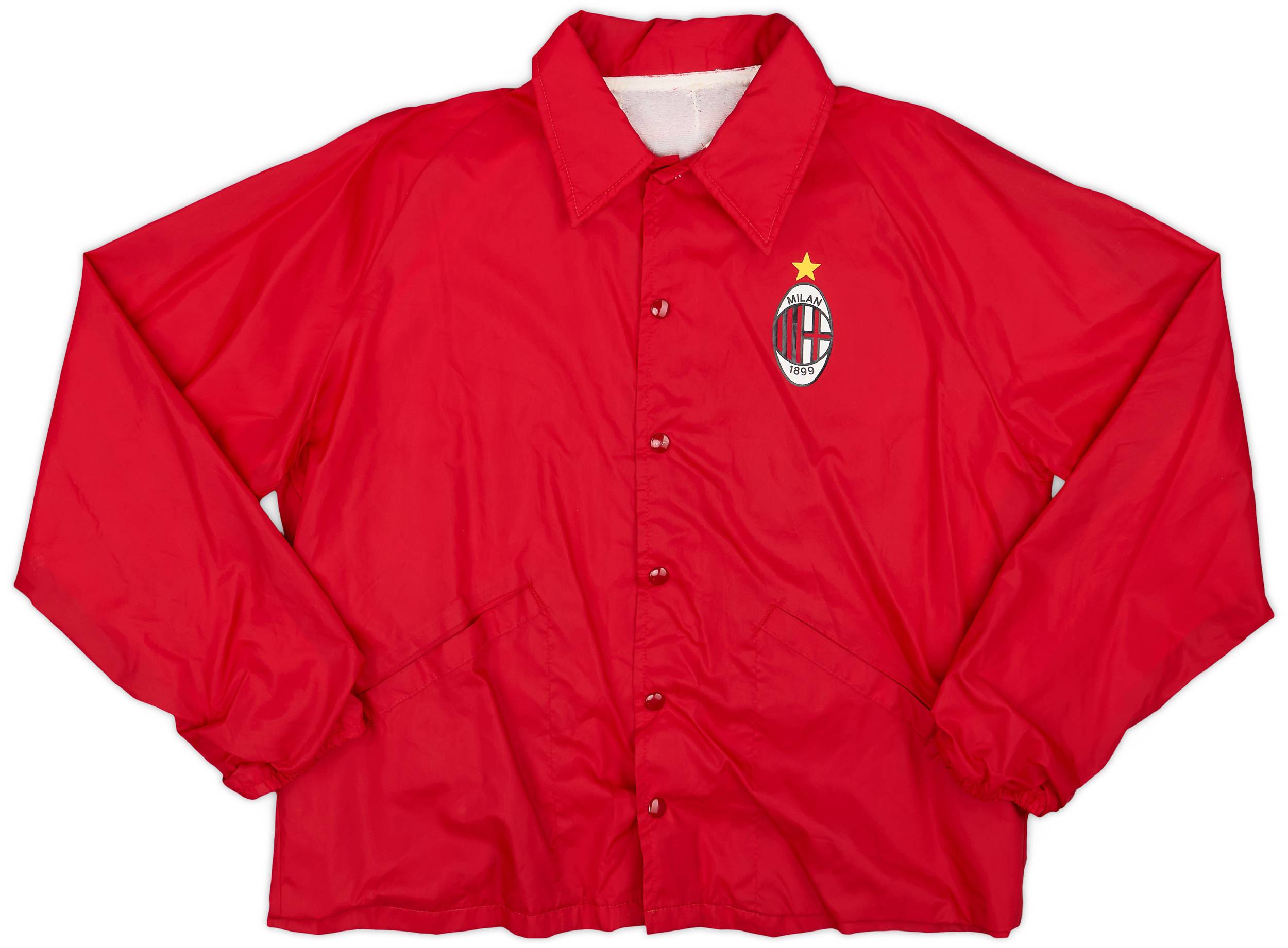 1990s AC Milan Coach Jacket - 8/10 - (XL)