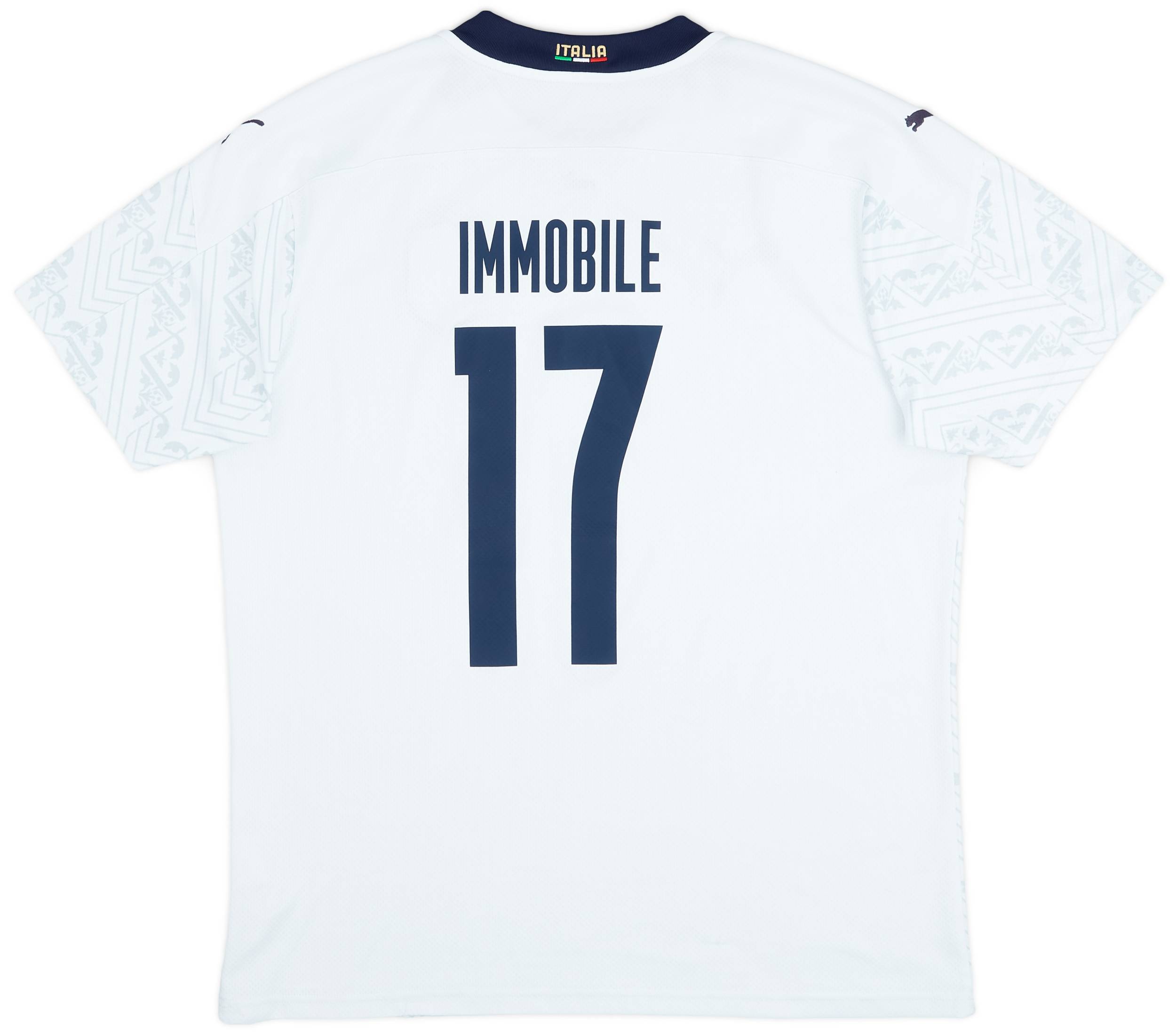 2020-21 Italy Away Shirt Immobile #17 - 8/10 - (L)