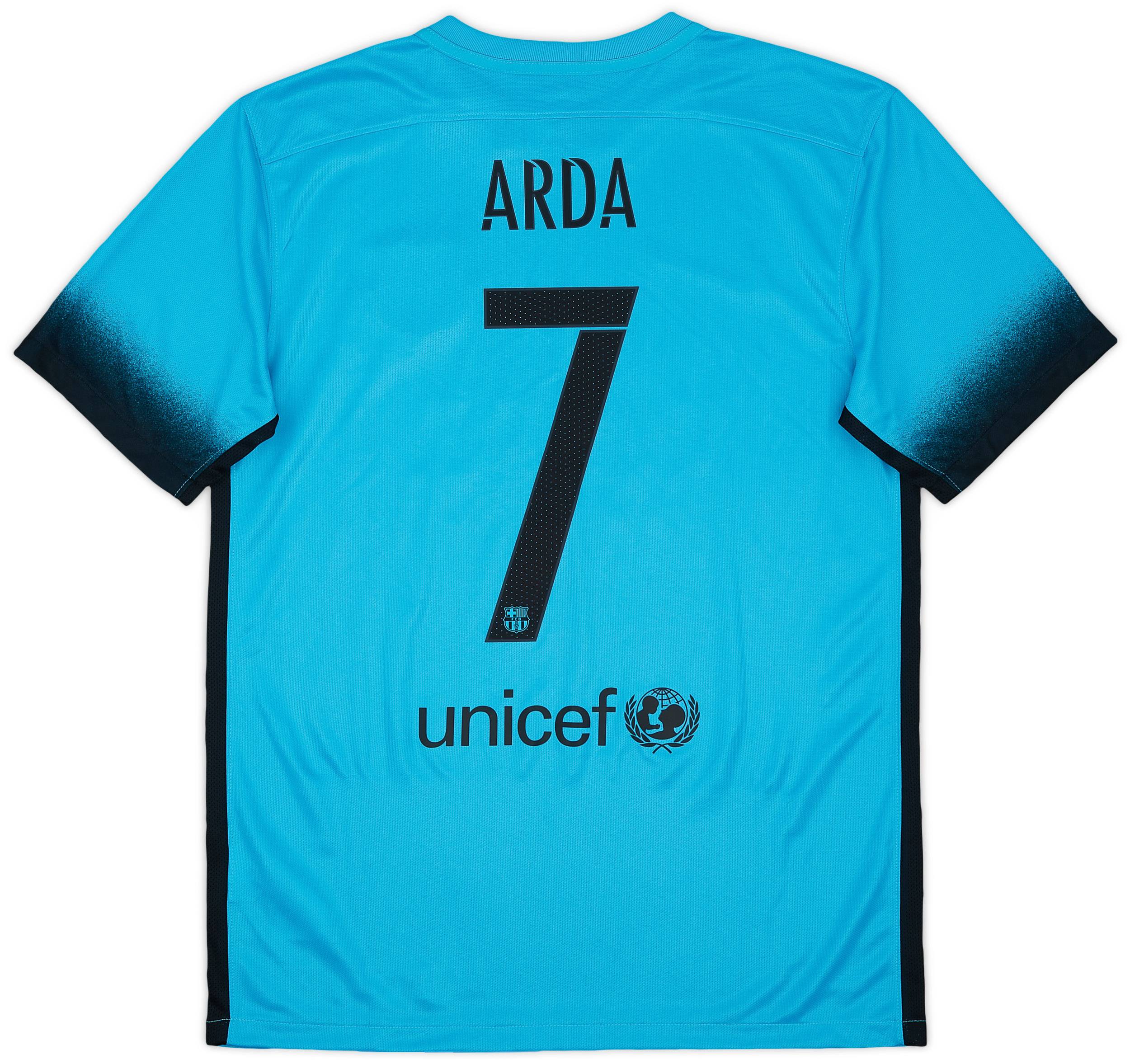 2015-16 Barcelona Third Shirt Arda #7 (M)