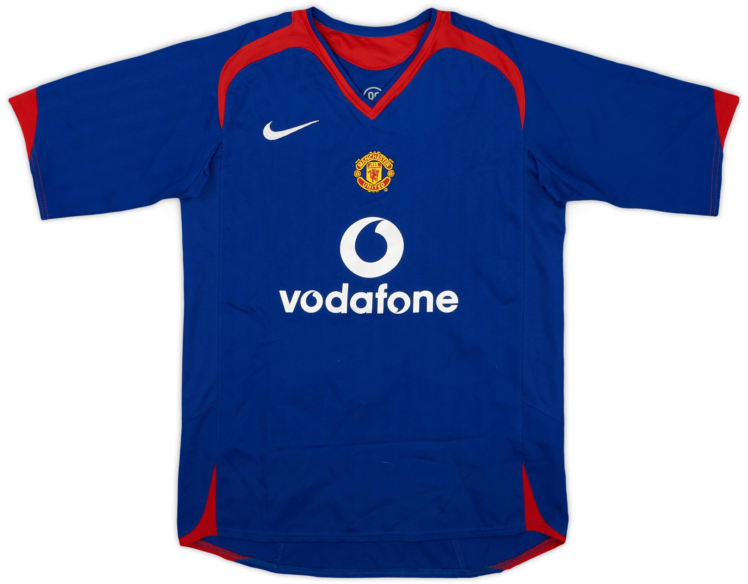 2005-06 Manchester United Away Shirt - 6/10 - (L.Boys)