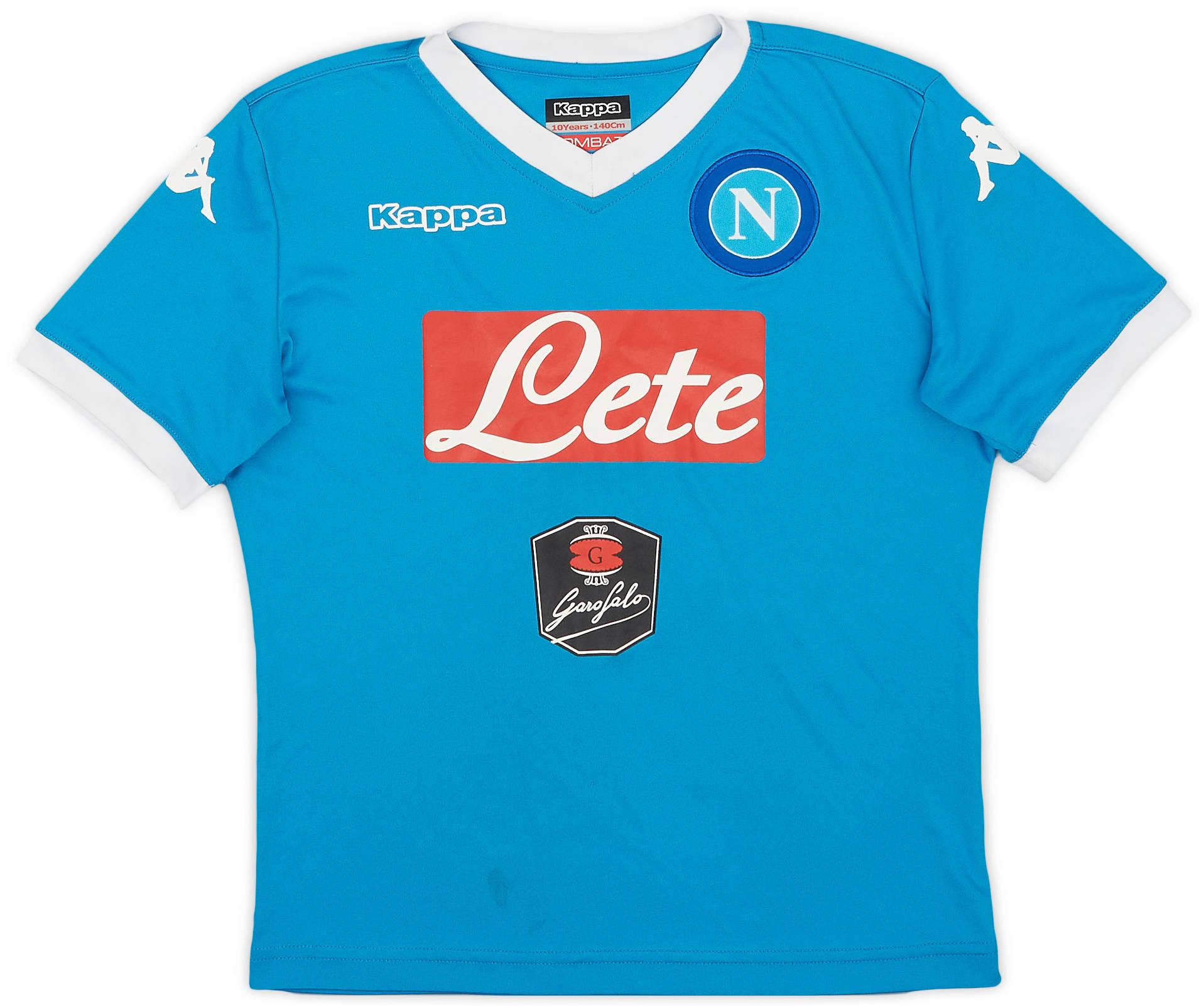 2015-16 Napoli Basic Home Shirt - 7/10 - (S.Boys)