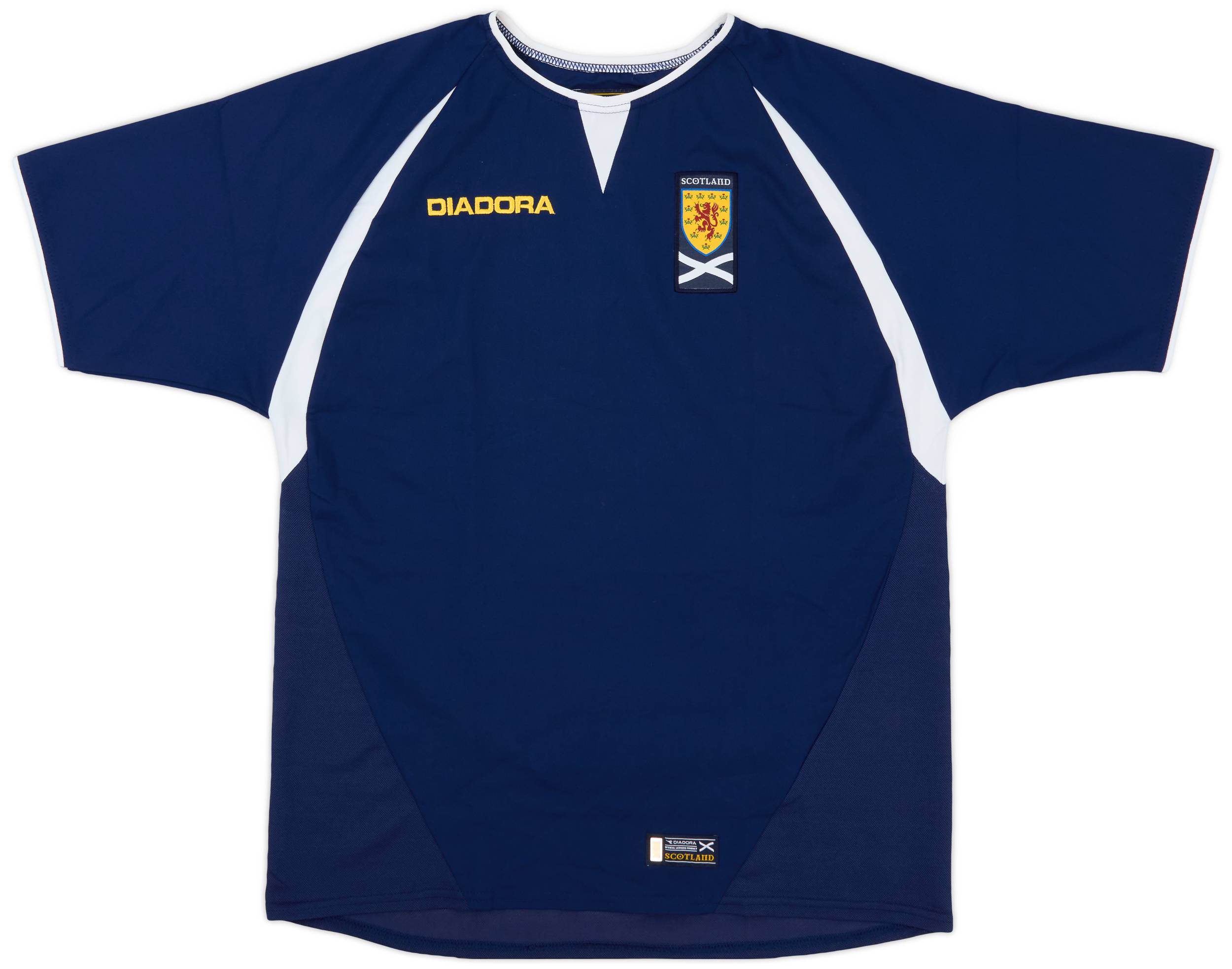2003-05 Scotland Home Shirt - 9/10 - (XL.Boys)
