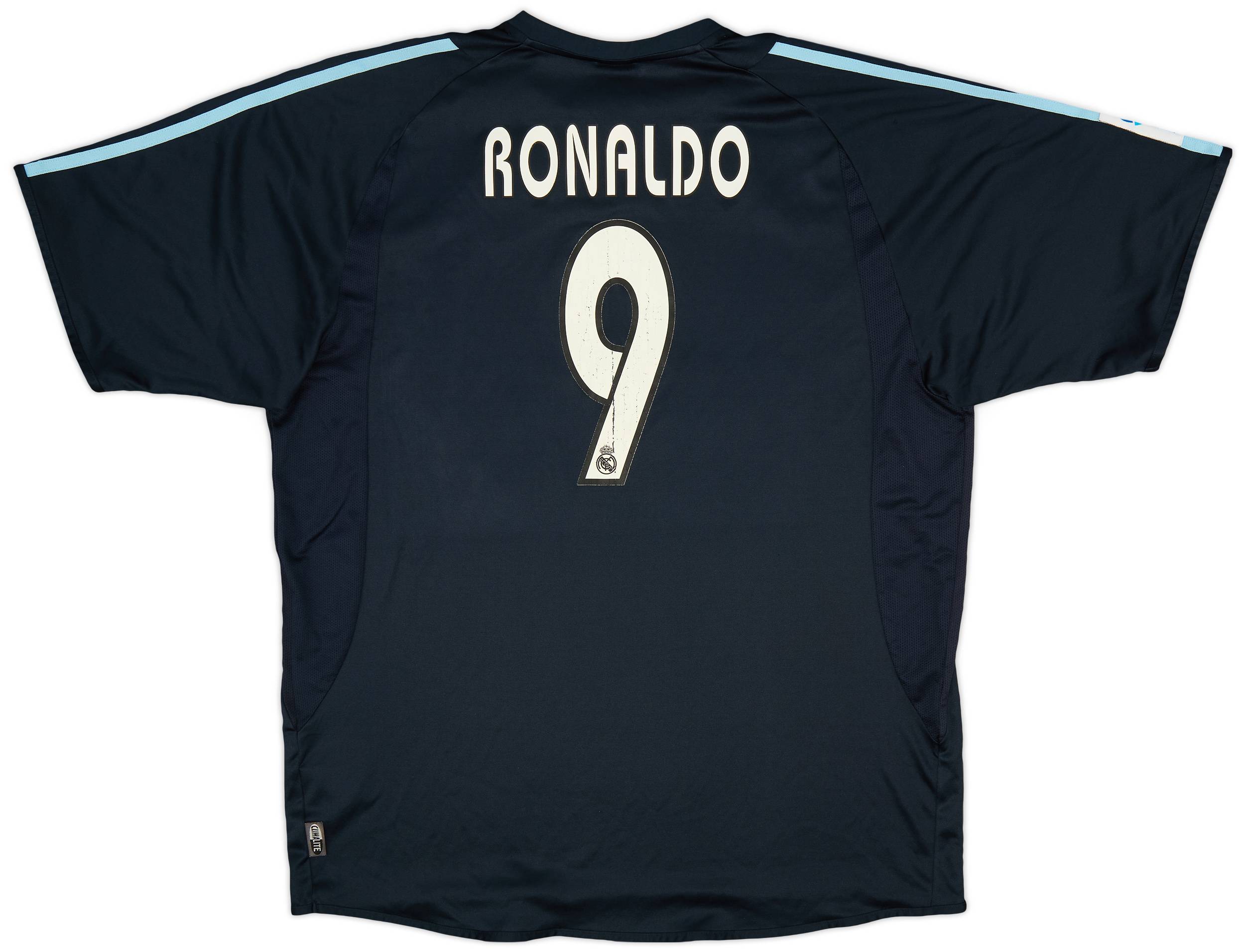 2003-04 Real Madrid Away Shirt Ronaldo #9 - 6/10 - (XL)