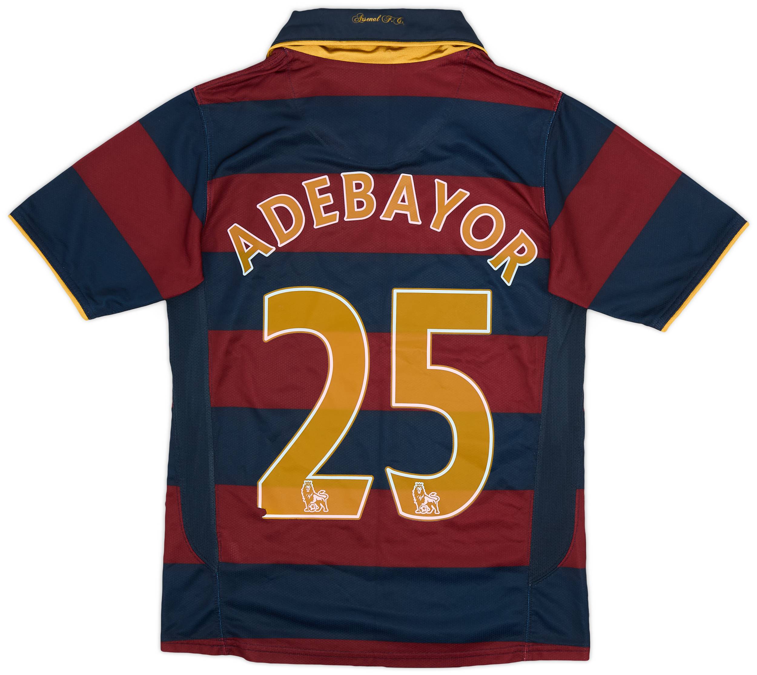 arsenal ユニフォーム　07-08 3rd 2007-08 Arsenal Third Shirt Adebayor #25 - 8/10 - (M.Boys)