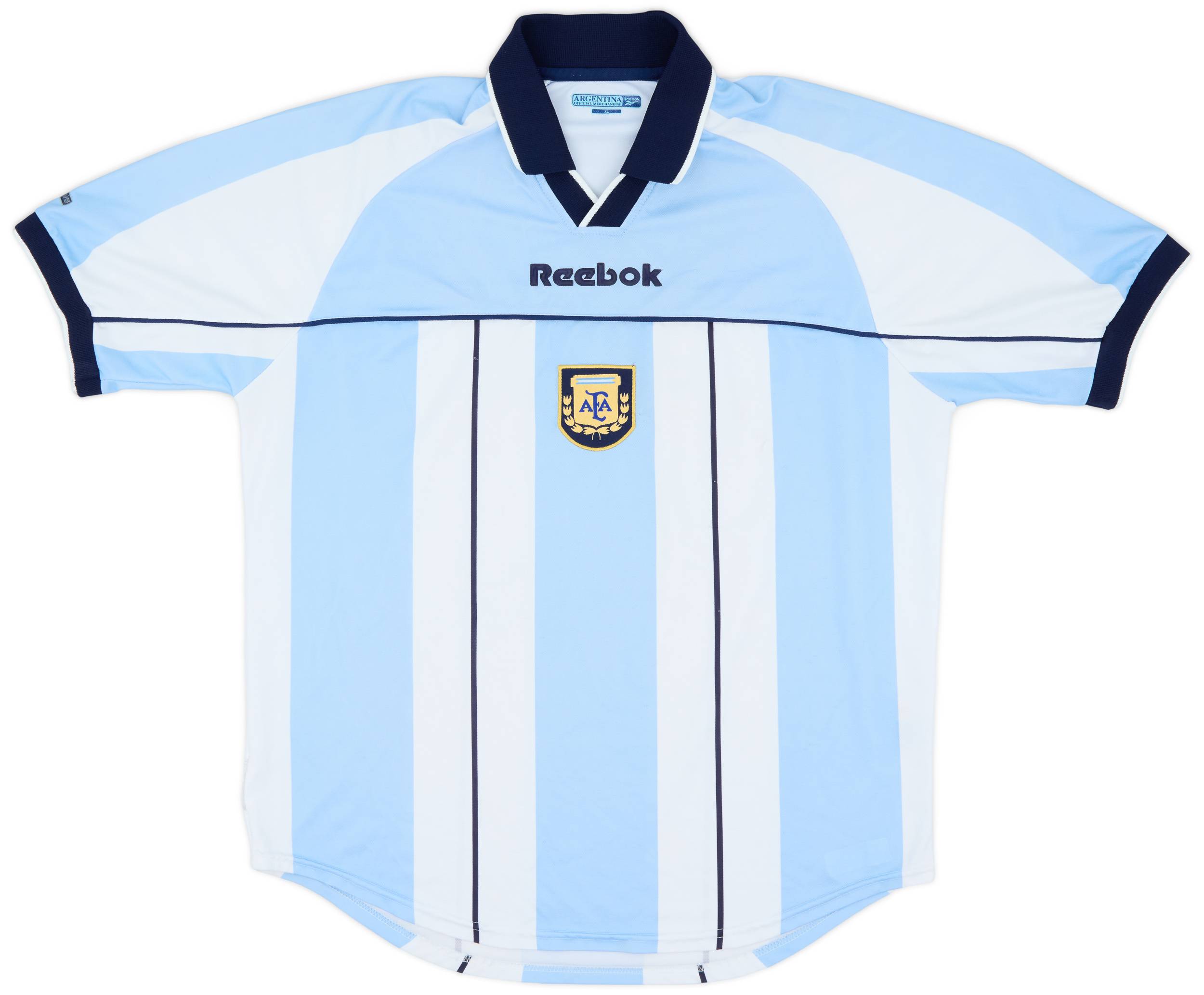 2000-01 Argentina Home Shirt - 6/10 - (XL)