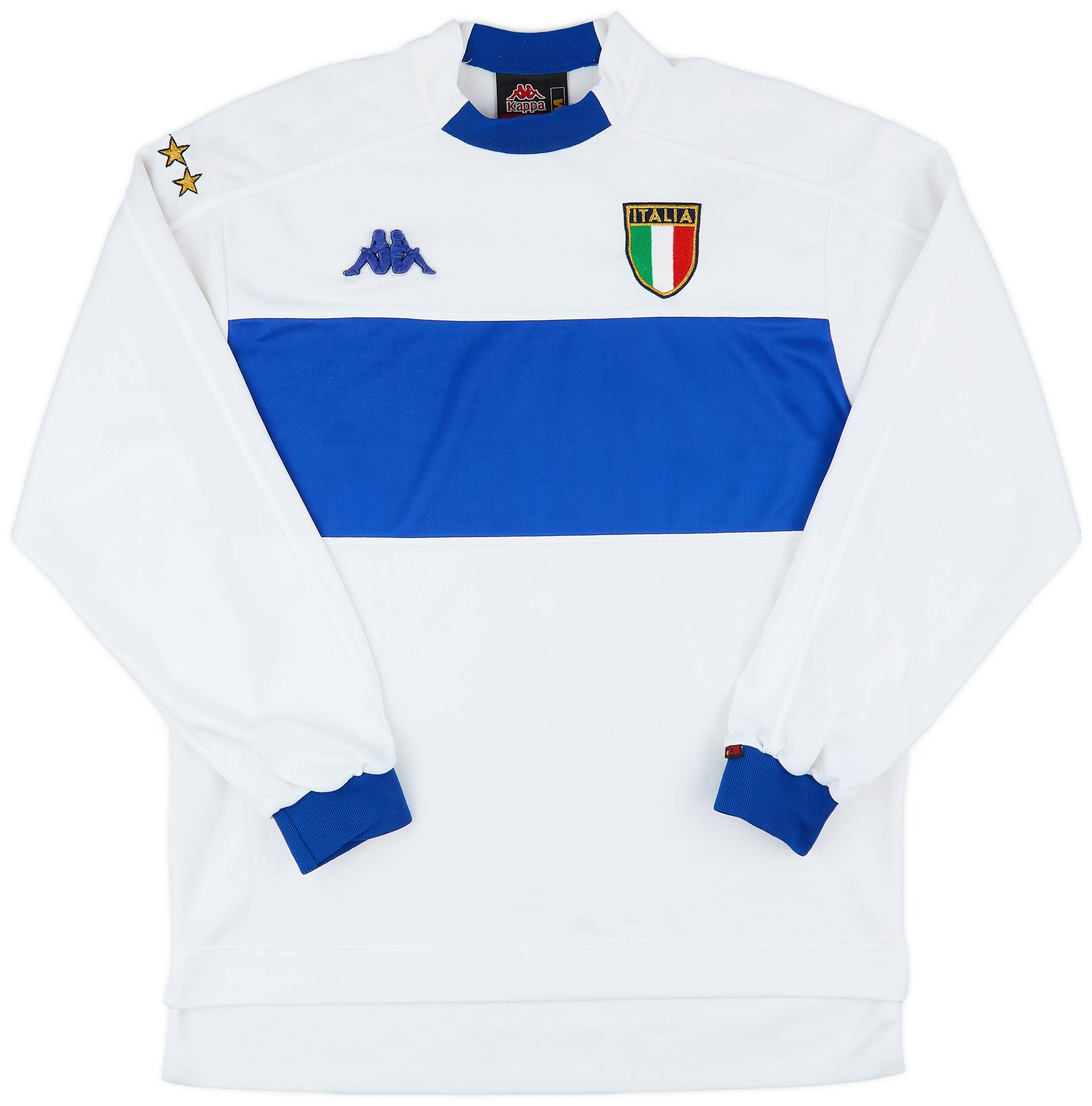 1998-00 Italy Away L/S Shirt - 8/10 - (M)