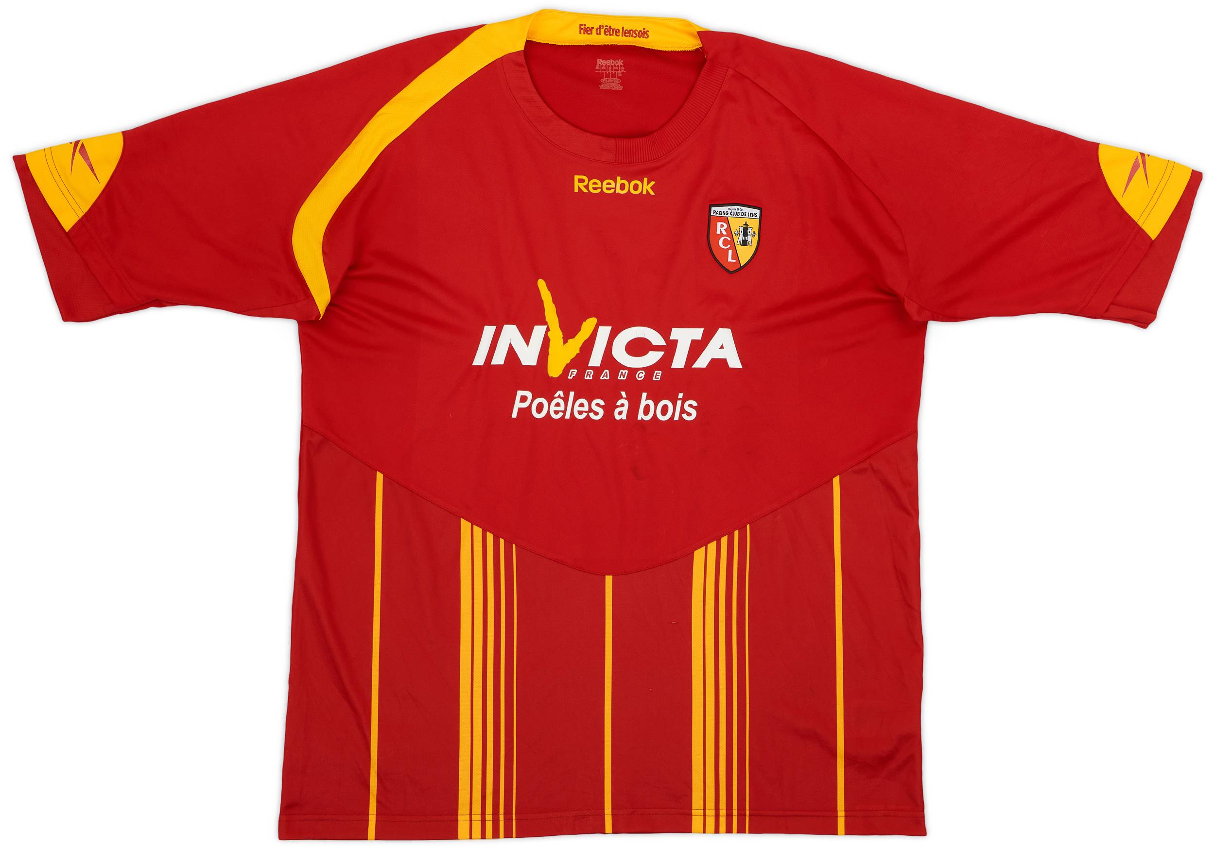 2009-10 Lens Home Shirt - 7/10 - (XXL)